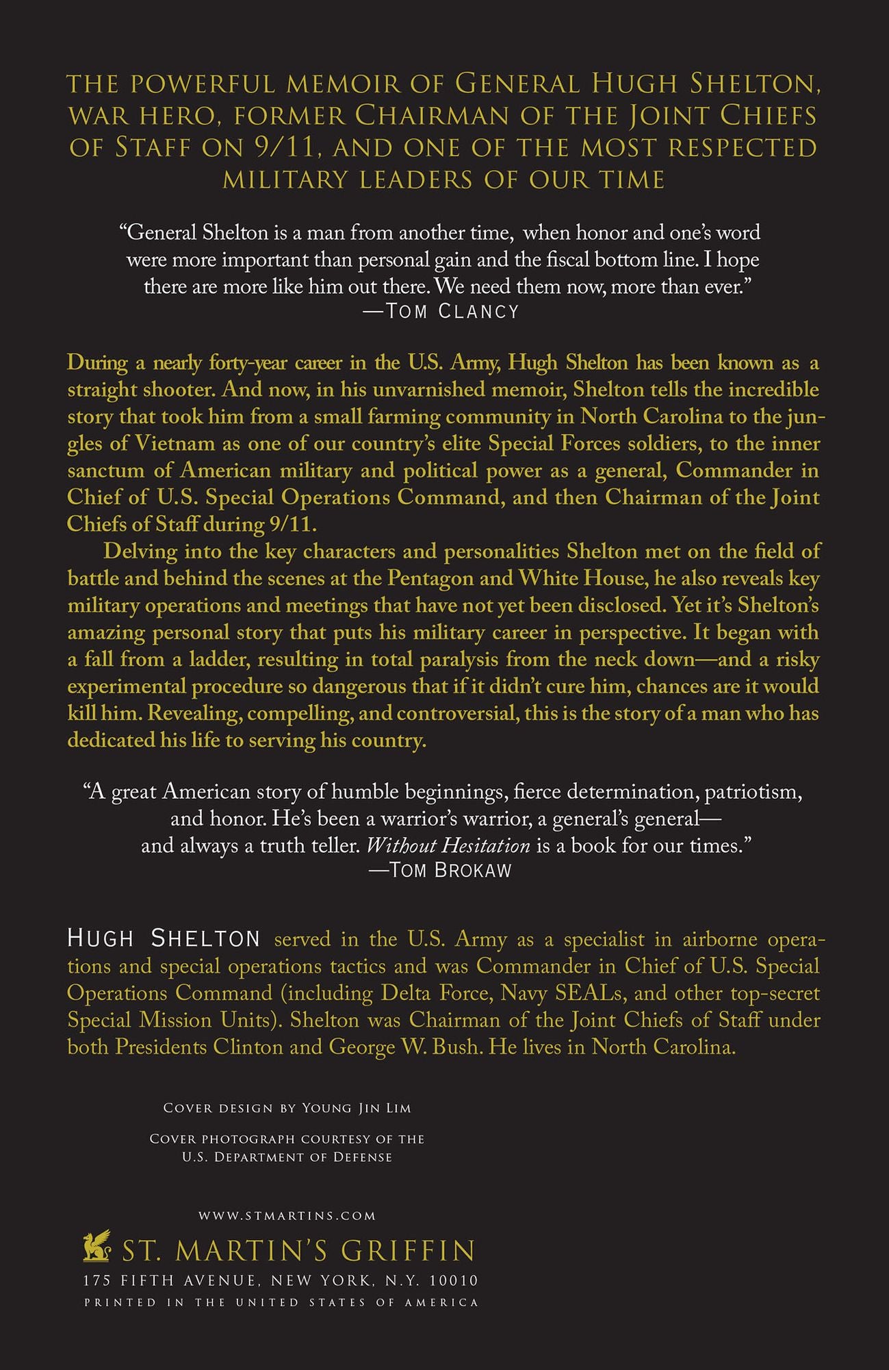 Without Hesitation: The Odyssey of an American Warrior