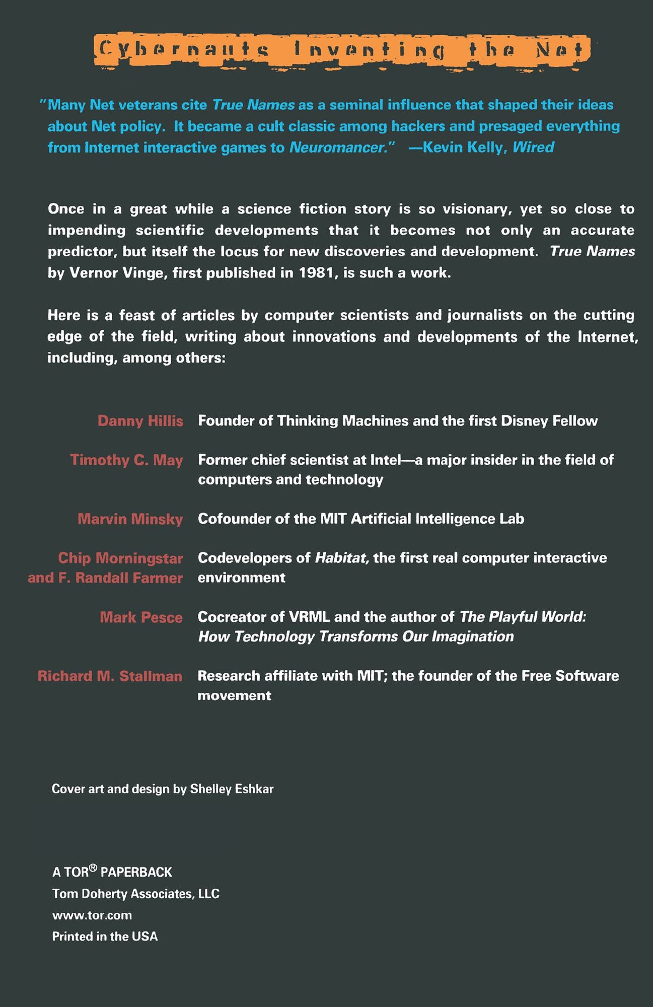 True Names and the Opening of the Cyberspace Frontier