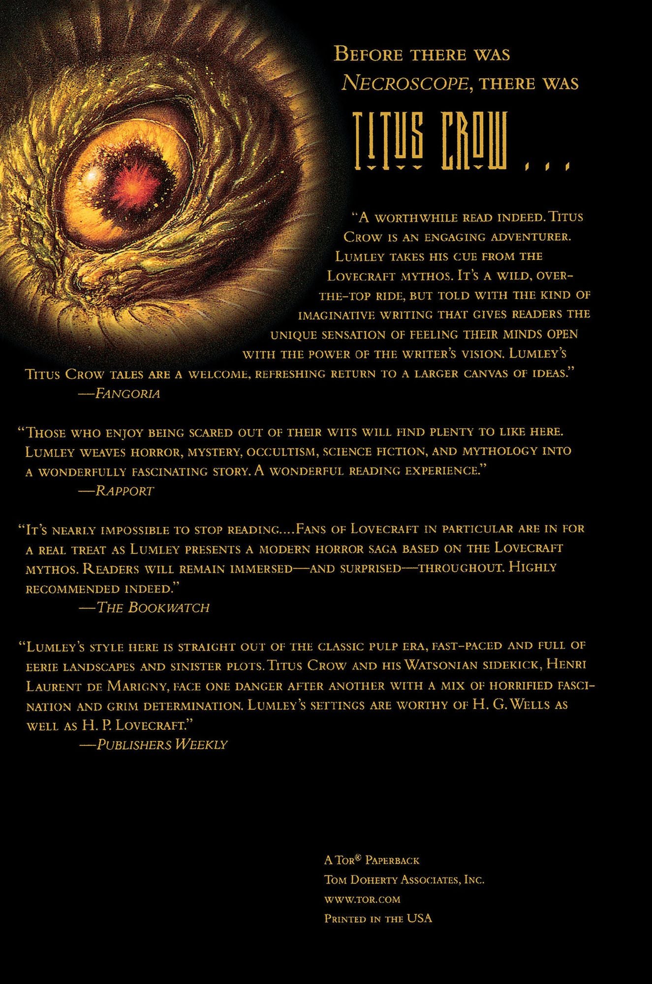 The Burrowers Beneath and The Transition of Titus Crow (Titus Crow Series #1 & #2)