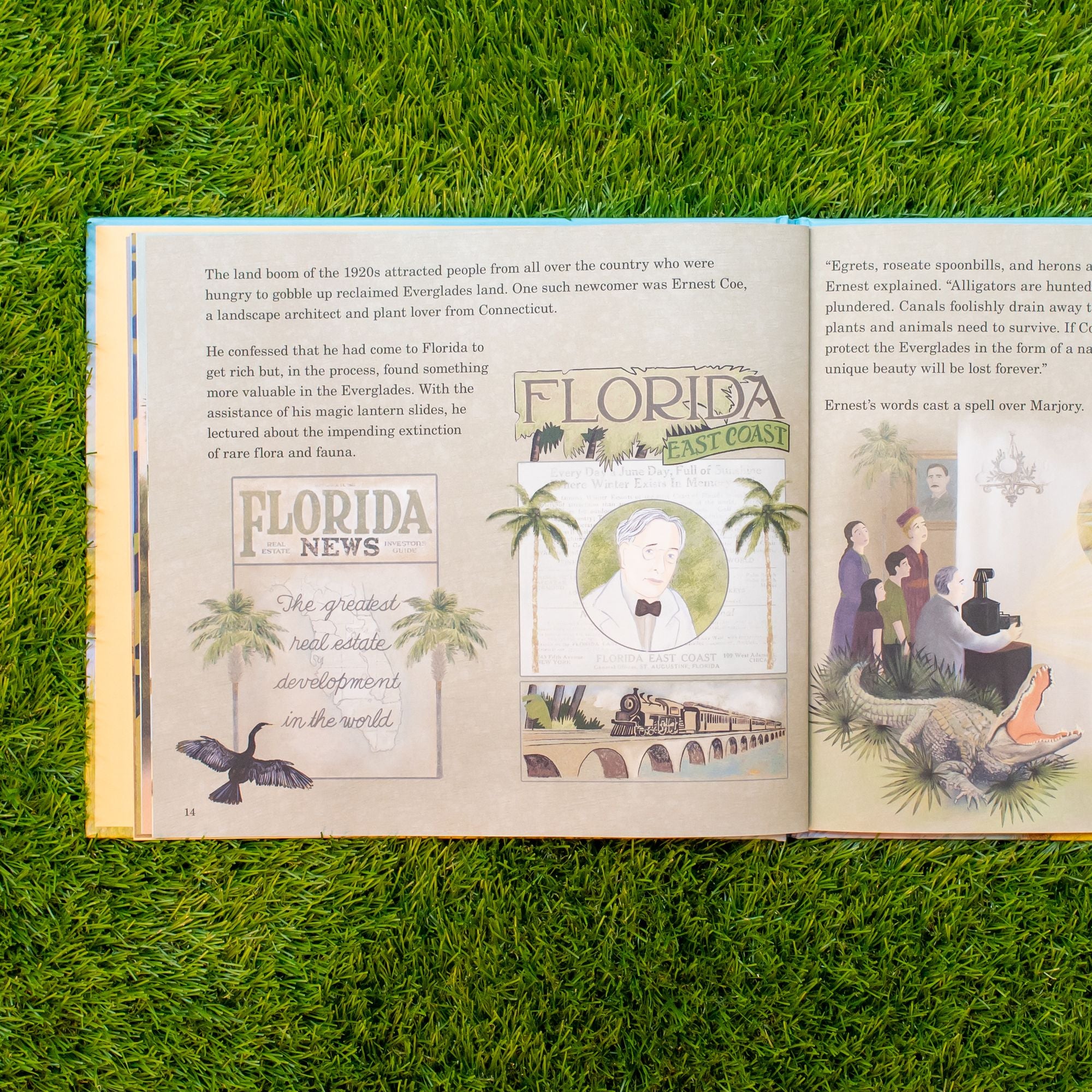 Marjory's River of Grass: Marjory Stoneman Douglas, Fierce Protector of the Everglades