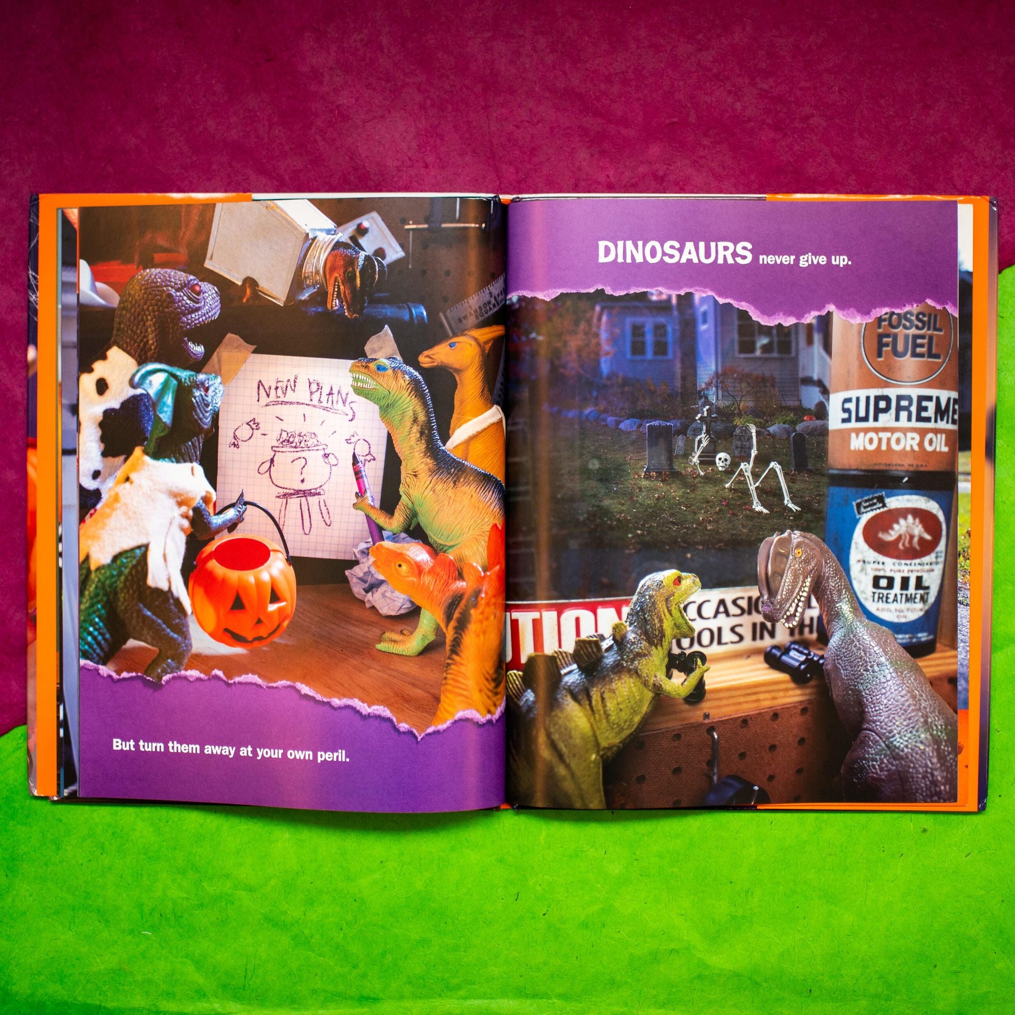 What the Dinosaurs Did on Halloween