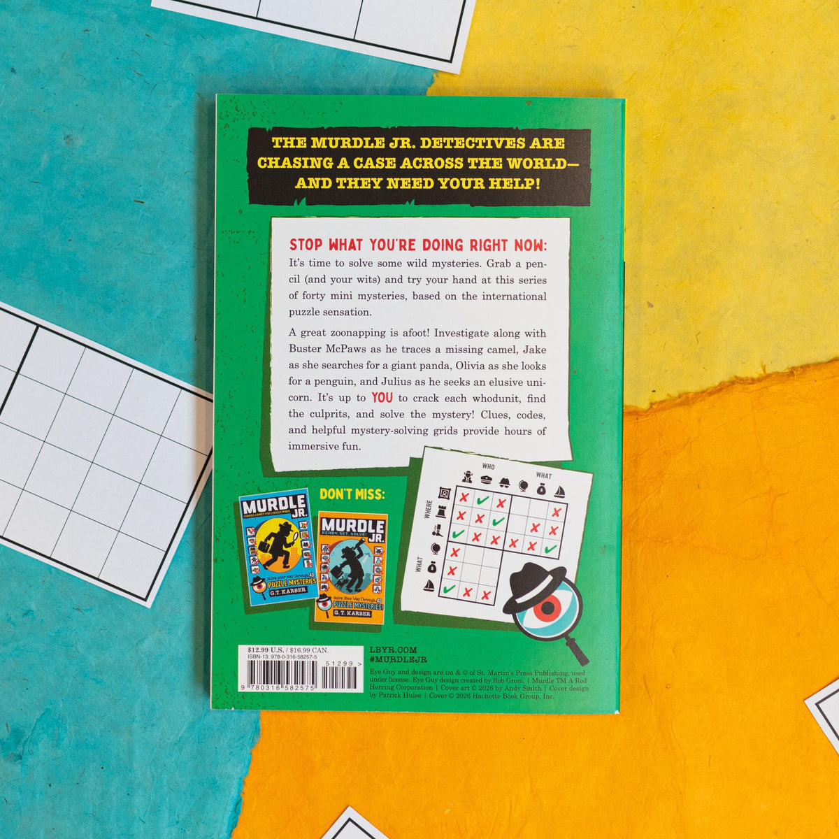 Murdle Jr.: Wild Goose Case: Solve Your Way Through 40 Puzzle Mysteries!