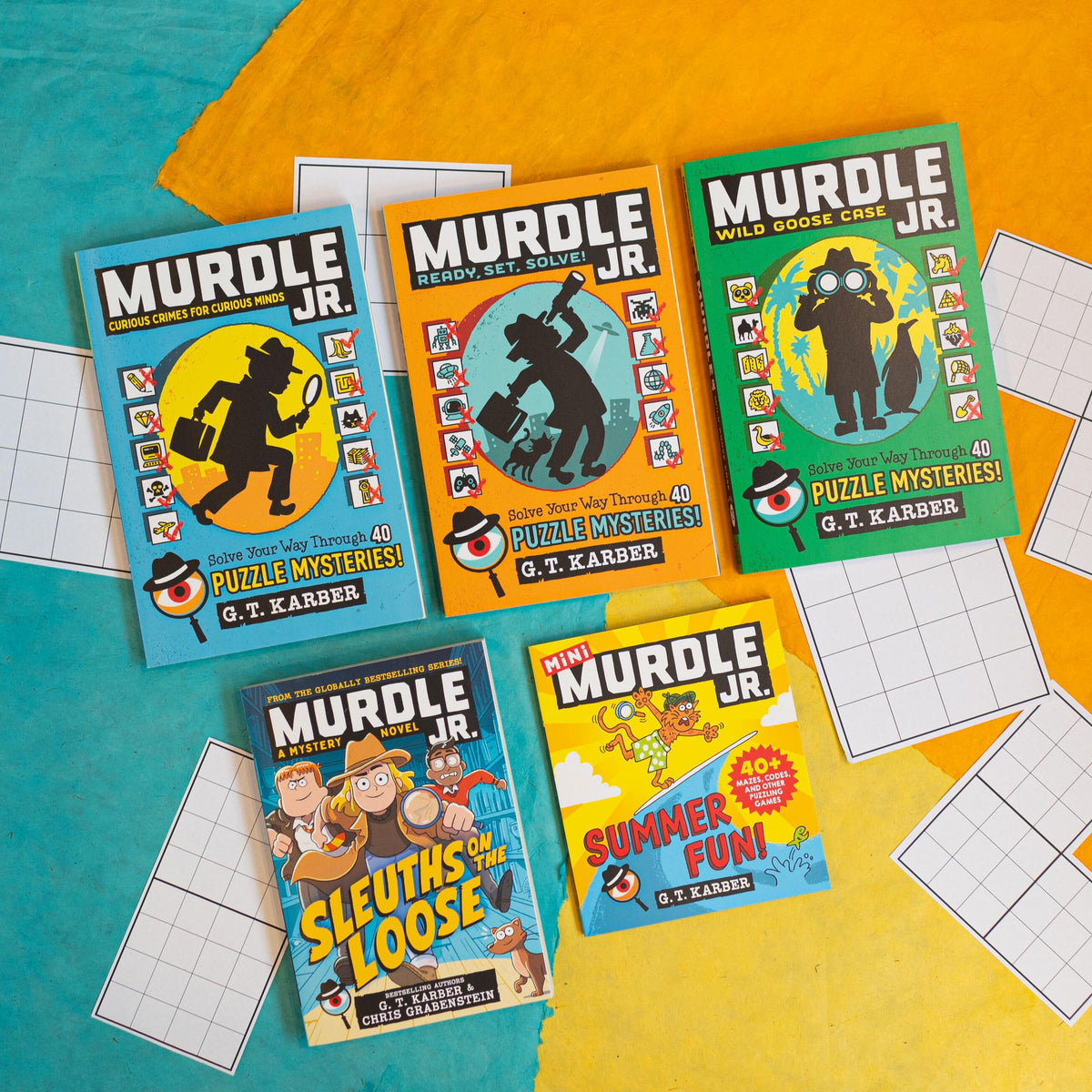 Murdle Jr.: Wild Goose Case: Solve Your Way Through 40 Puzzle Mysteries!