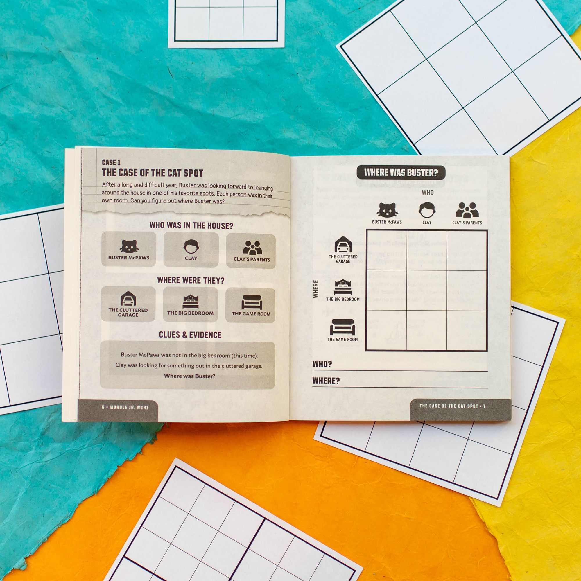 Murdle Jr.: Summer Fun!: 40+ Mazes, Codes, and Other Puzzling Games