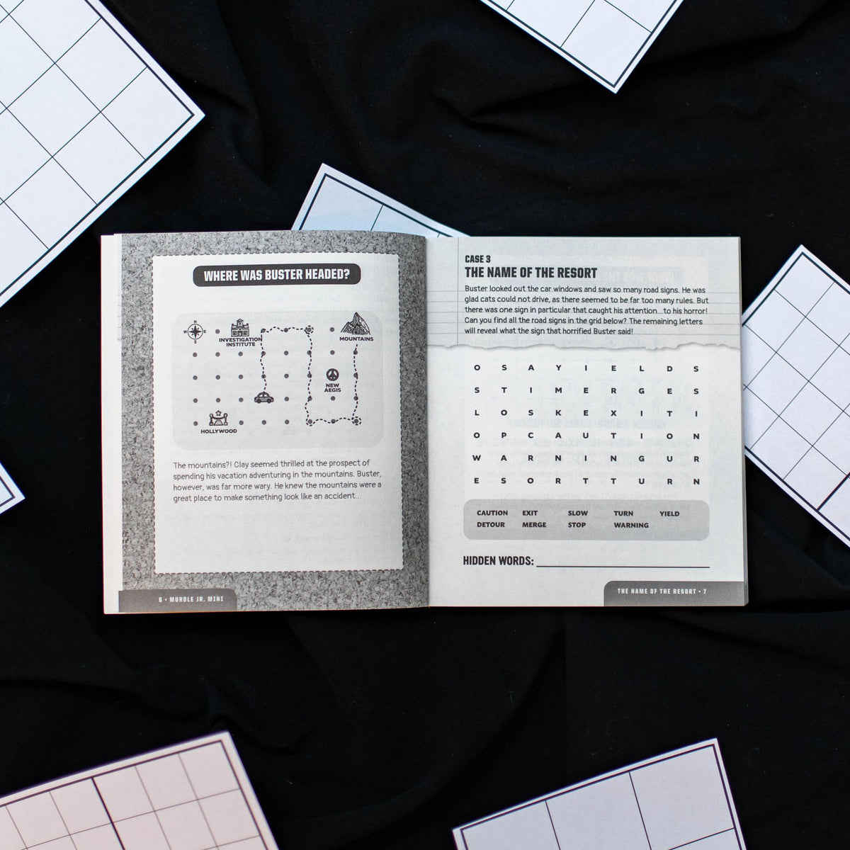 Murdle Jr.: Holiday Hijinks!: 40+ Mazes, Codes, and Other Puzzling Games