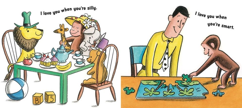 Curious George: I Love You with Mirrors