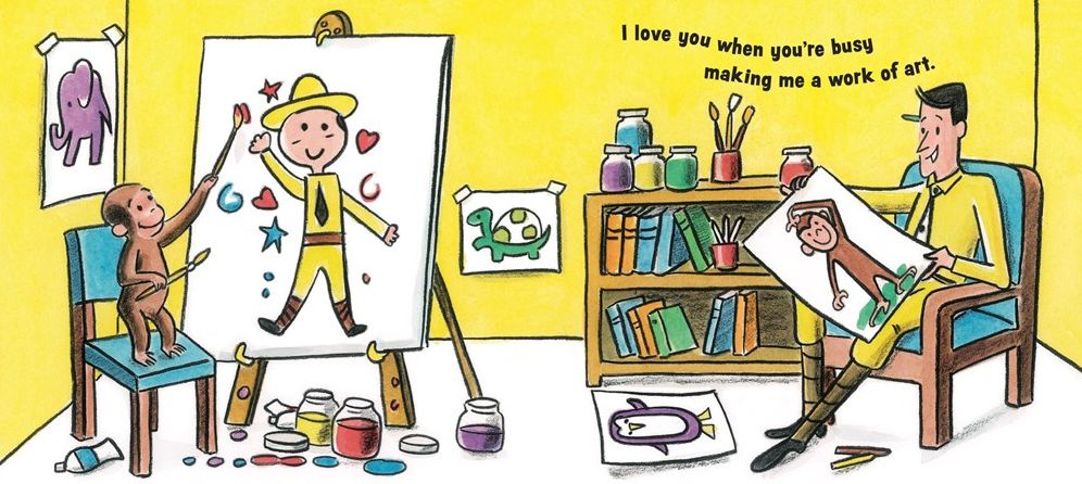 Curious George: I Love You with Mirrors
