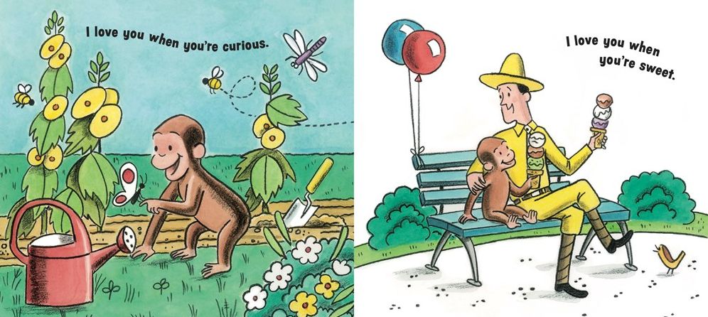 Curious George: I Love You with Mirrors