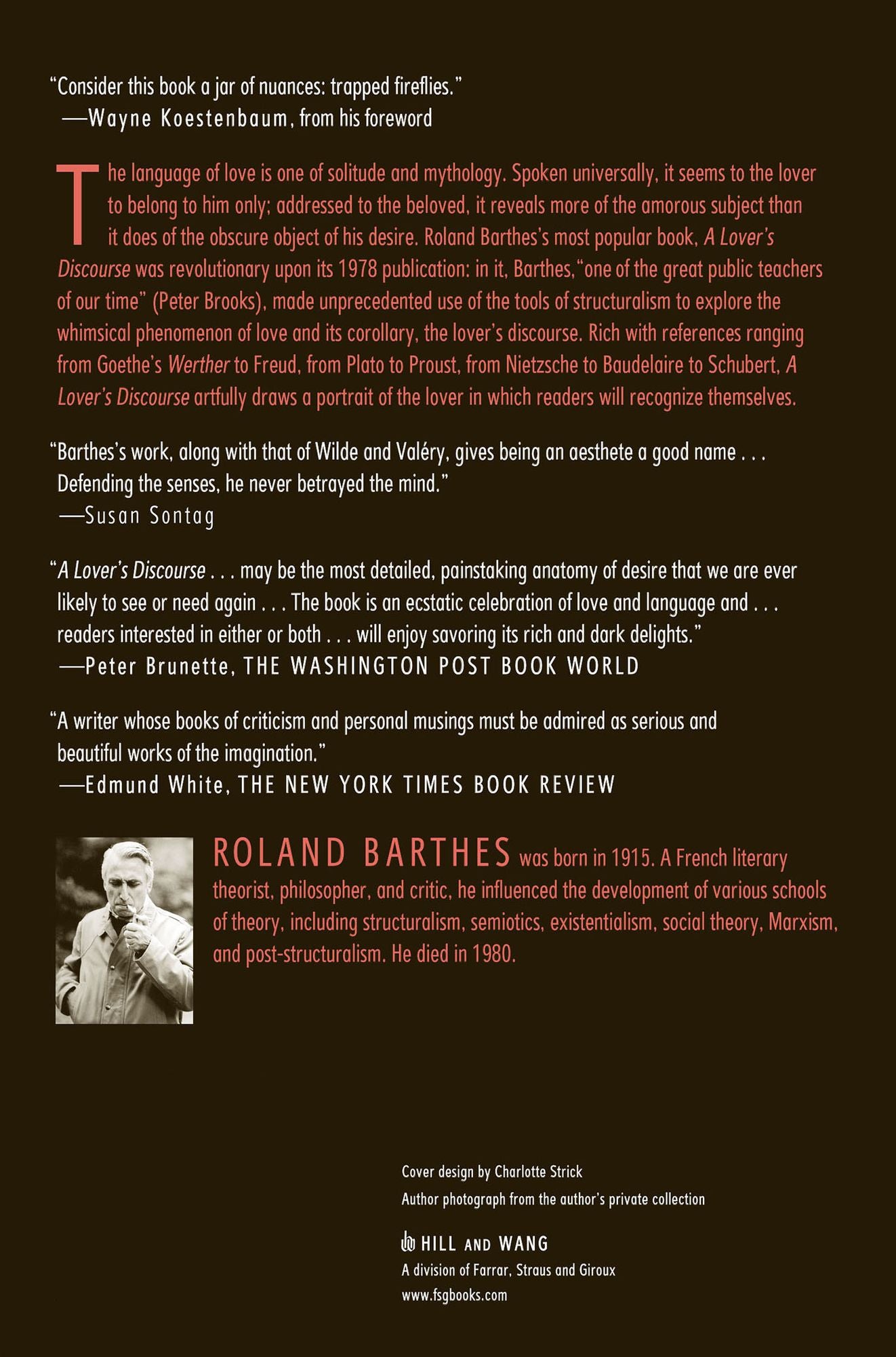 A Lover's Discourse: Fragments