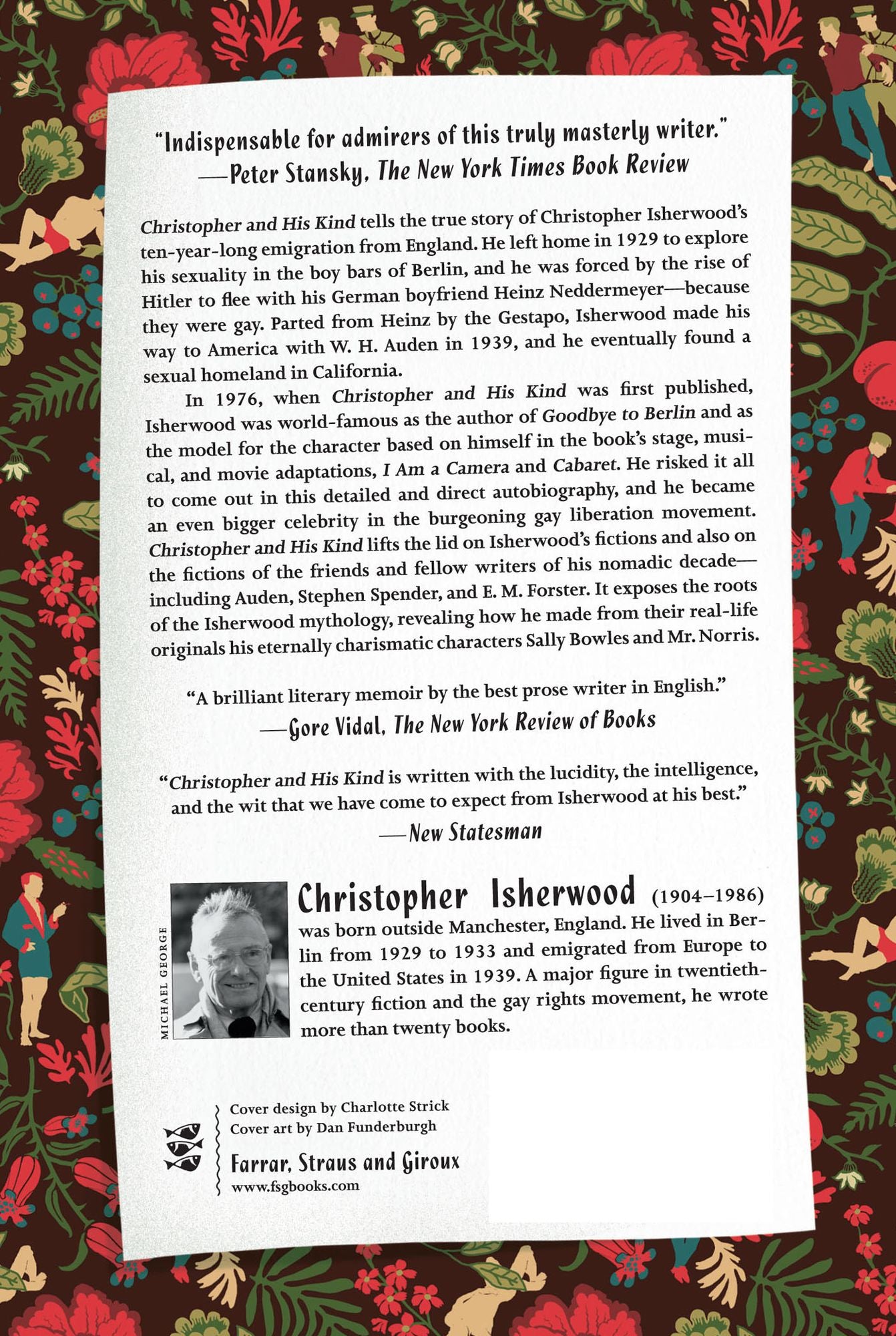 Christopher and His Kind: A Memoir, 1929-1939