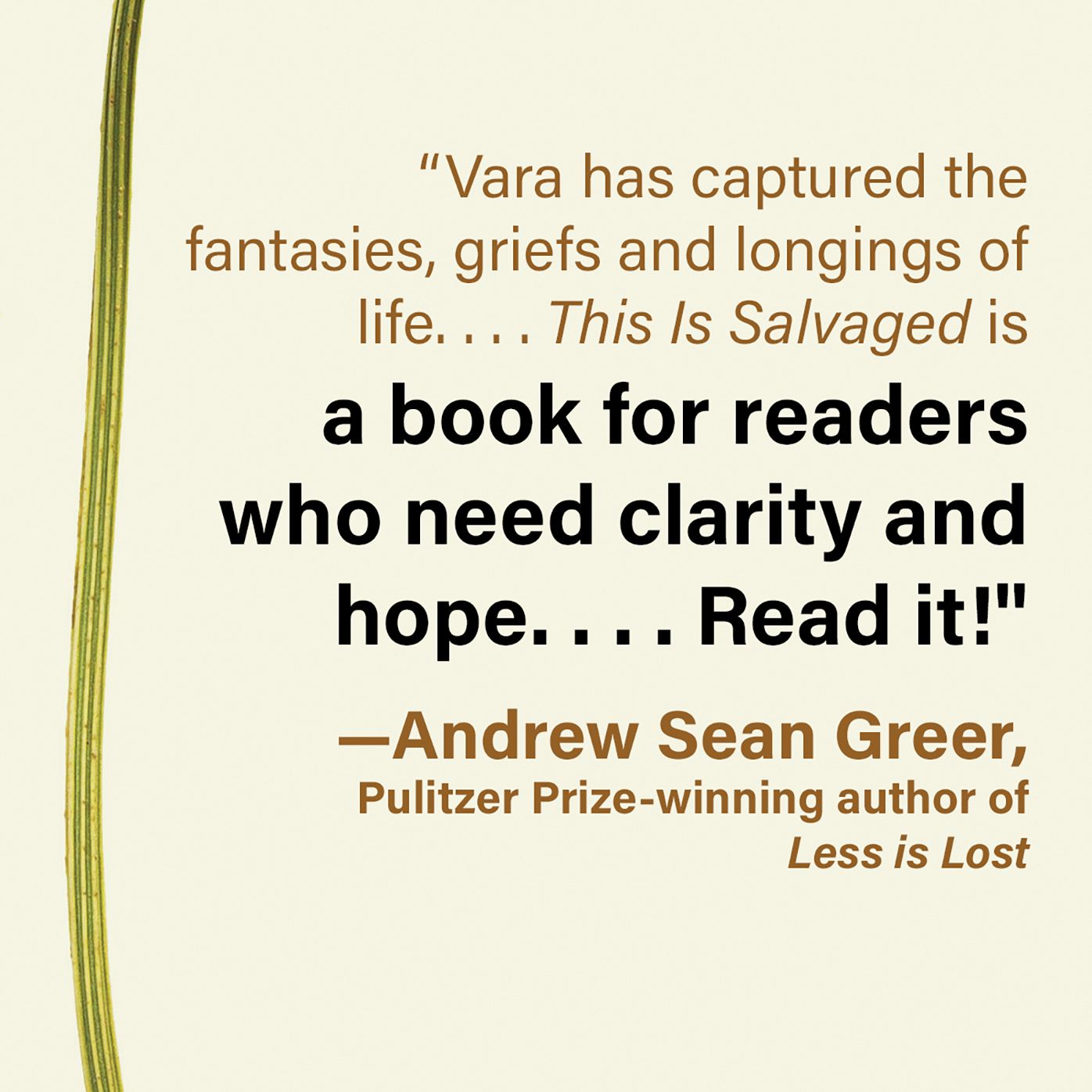 This Is Salvaged: Stories