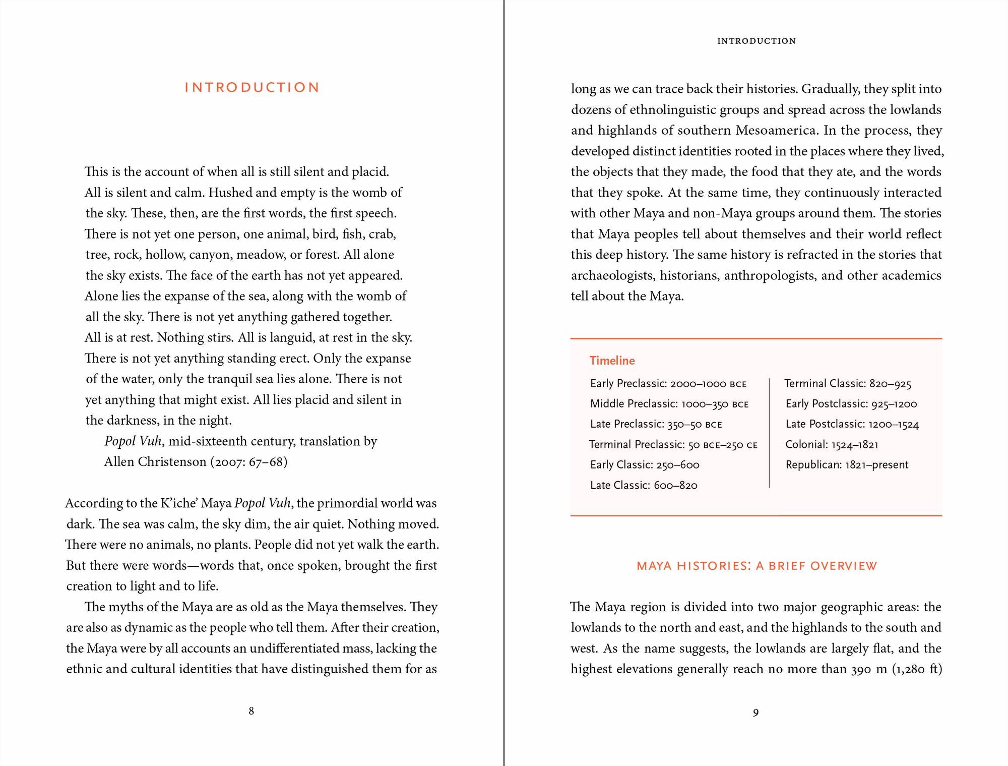 The Maya Myths: A Guide to the Gods, Heroes and Ancestors