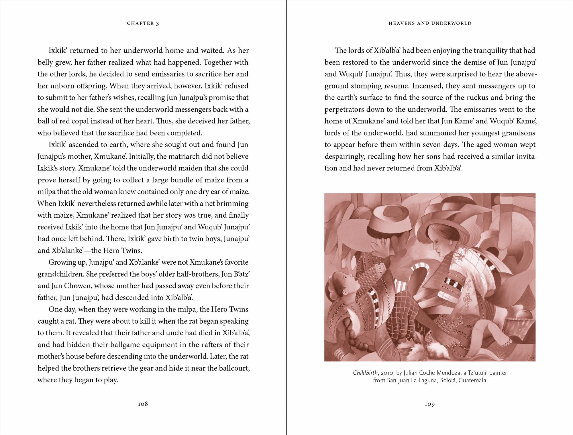 The Maya Myths: A Guide to the Gods, Heroes and Ancestors
