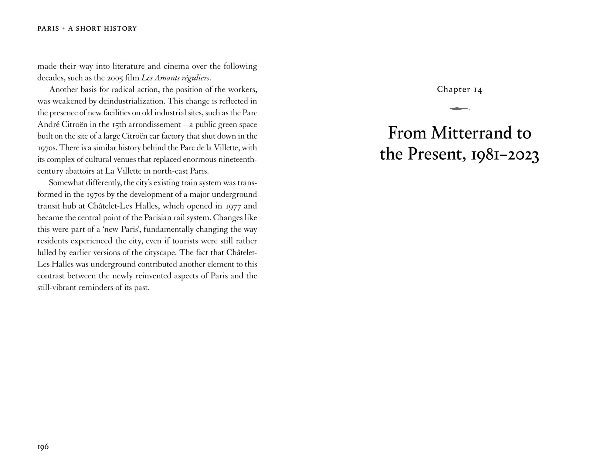 Paris: A Short History