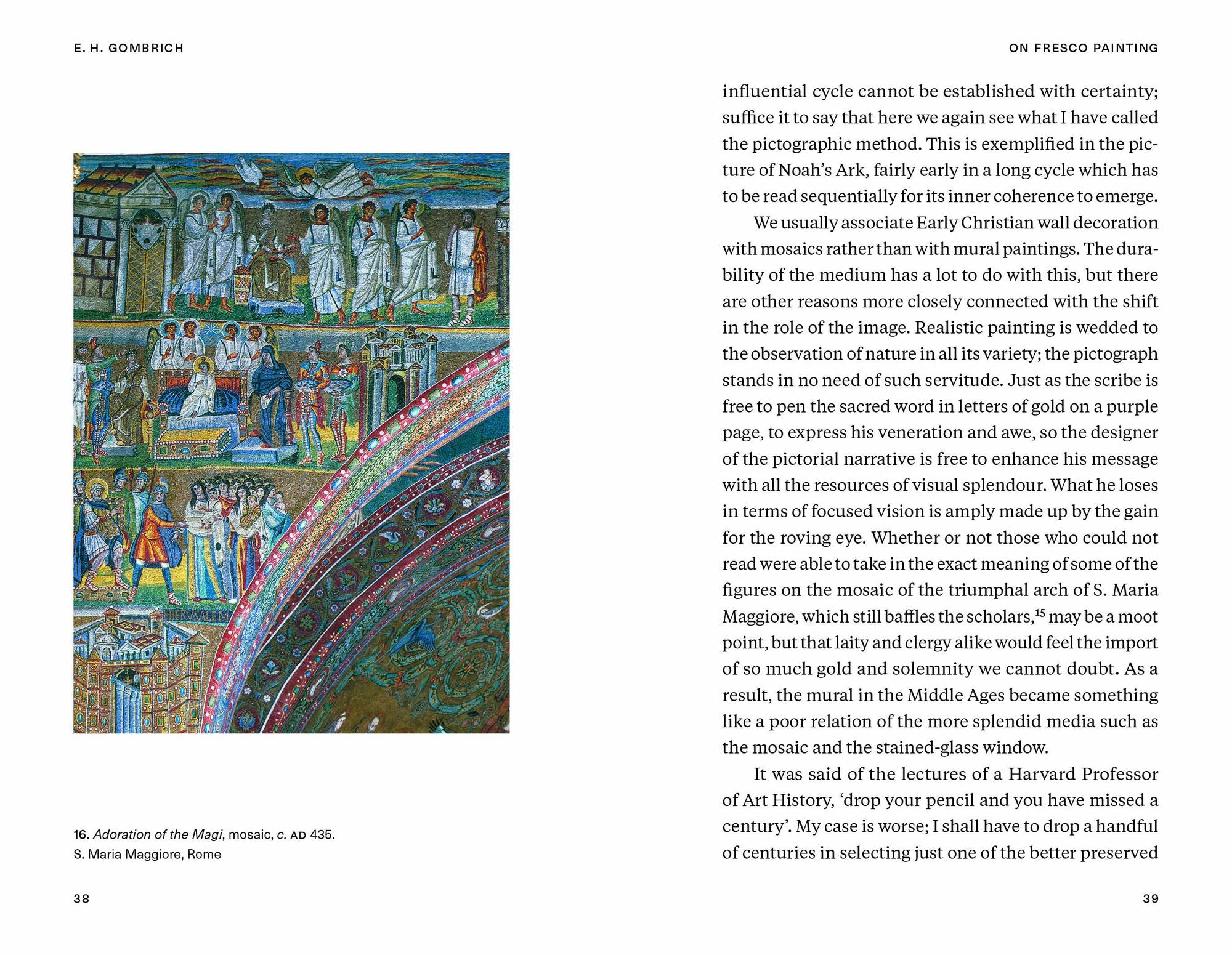 E. H. Gombrich on Fresco Painting