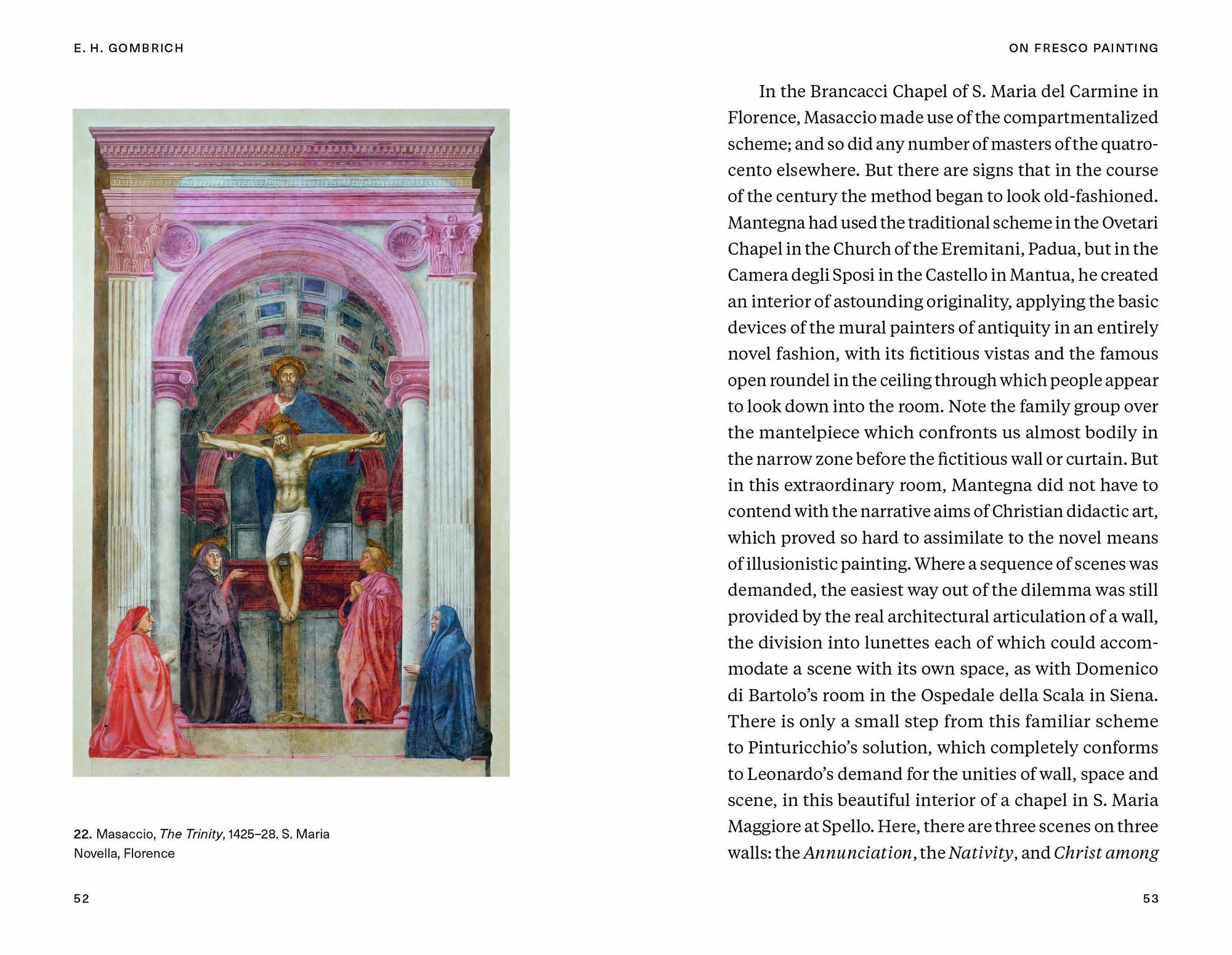 E. H. Gombrich on Fresco Painting