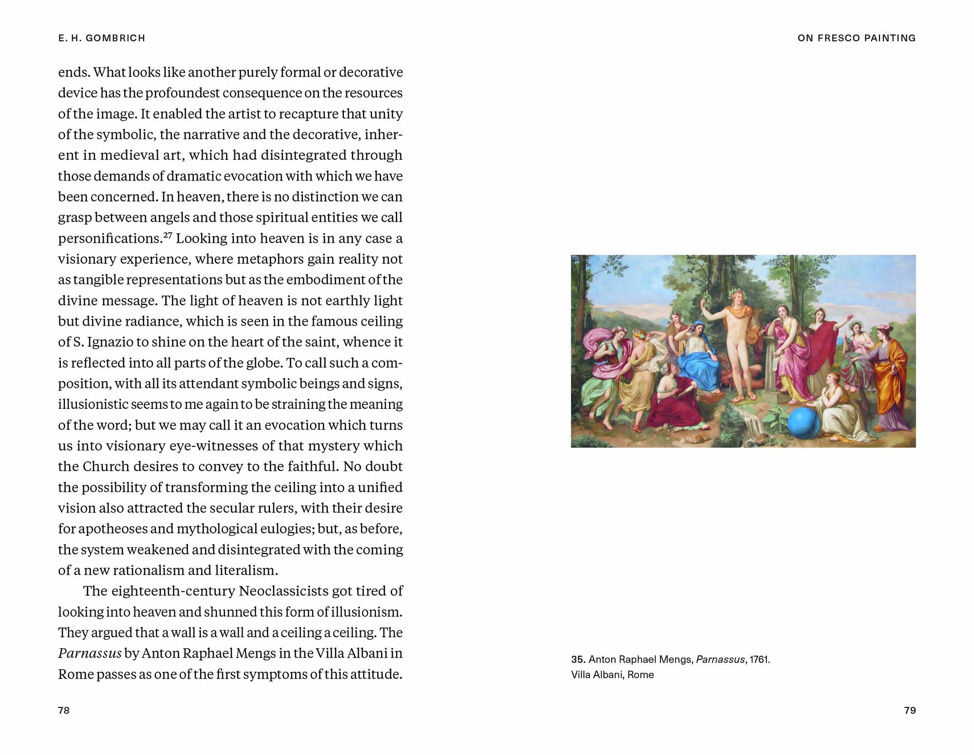 E. H. Gombrich on Fresco Painting