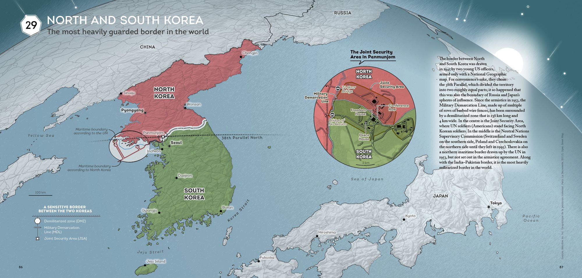 Atlas of Borders: Walls, Migrations, and Conflict in 70 Maps