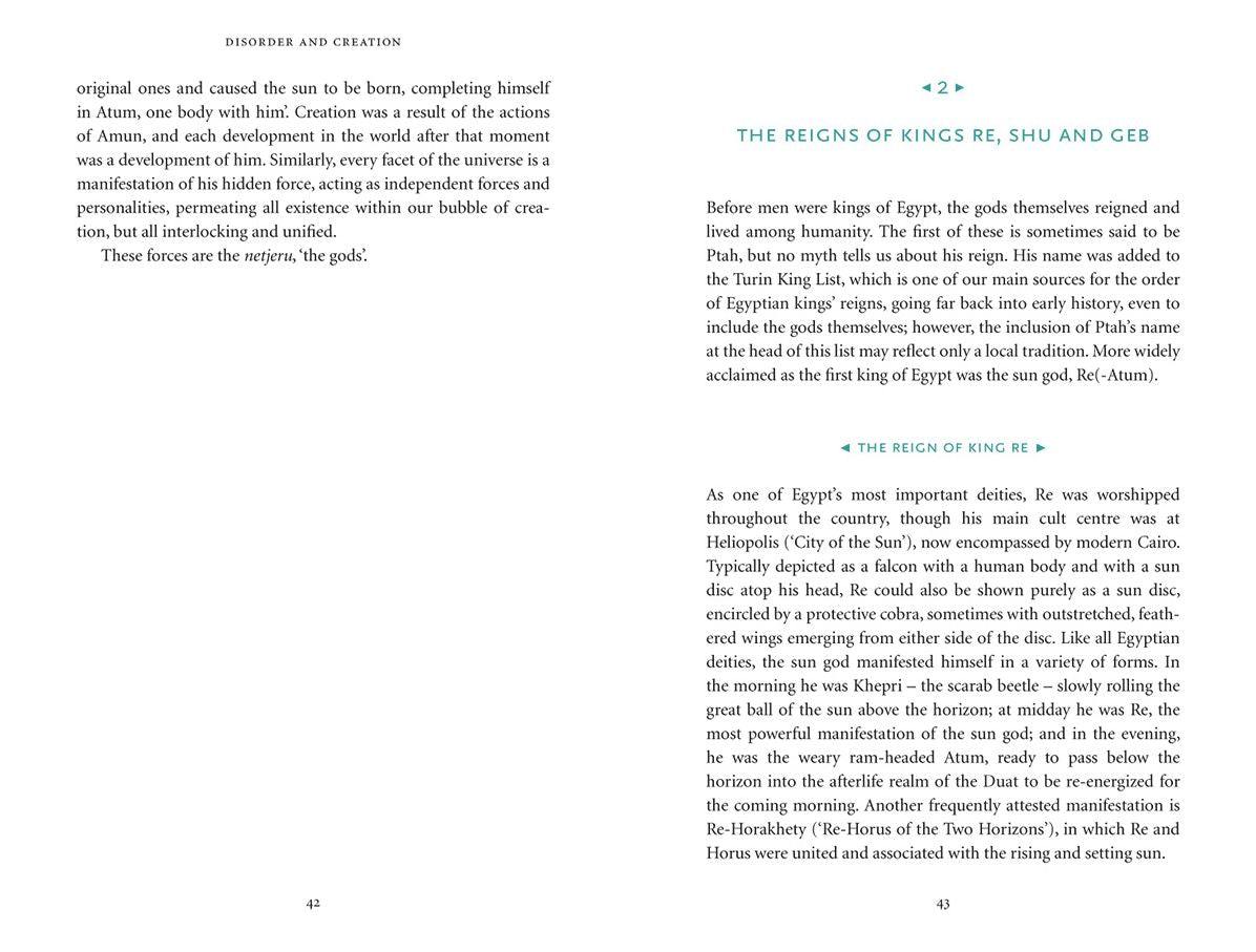 The Egyptian Myths: A Guide to the Ancient Gods and Legends