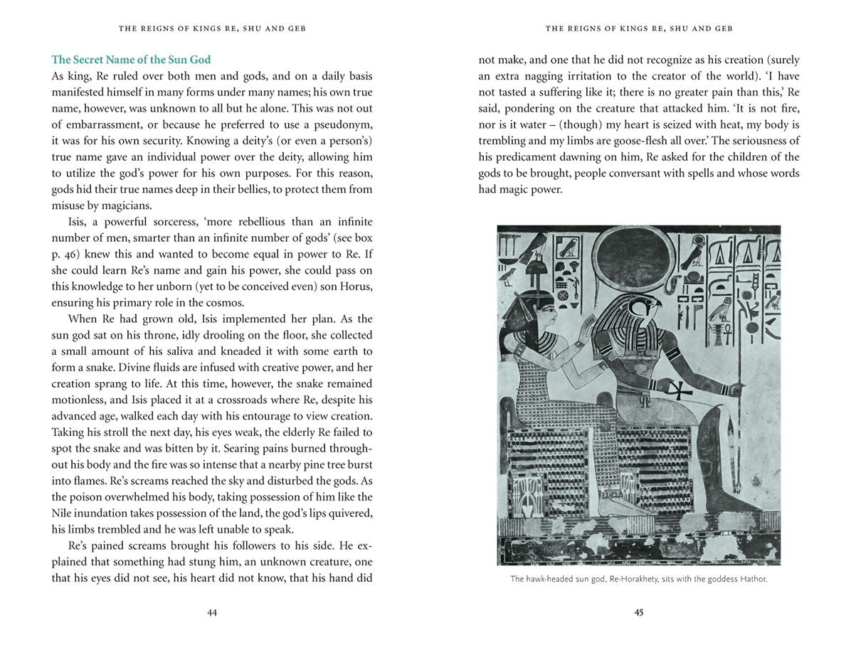 The Egyptian Myths: A Guide to the Ancient Gods and Legends