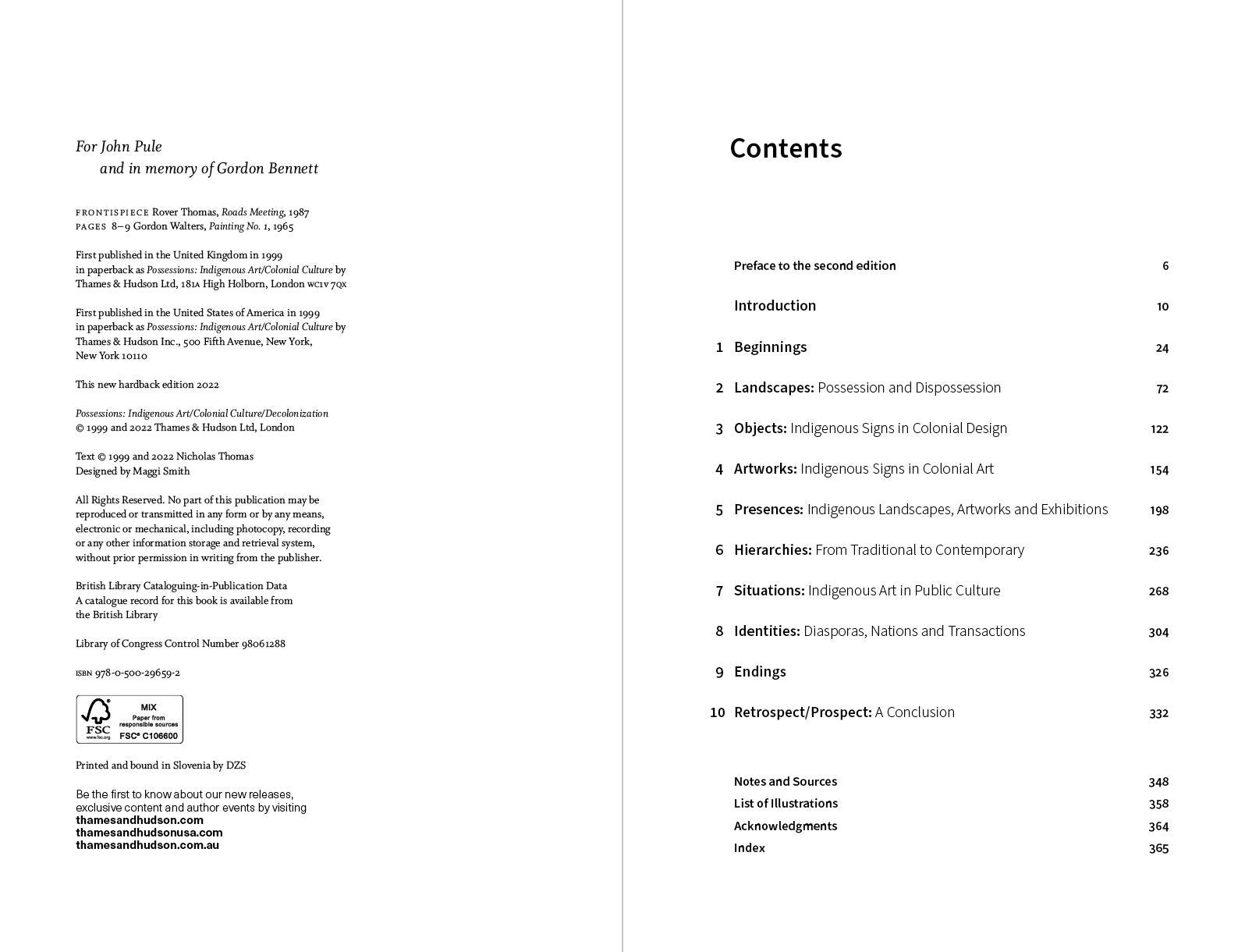 Possessions: Indigenous Art / Colonial Culture / Decolonization