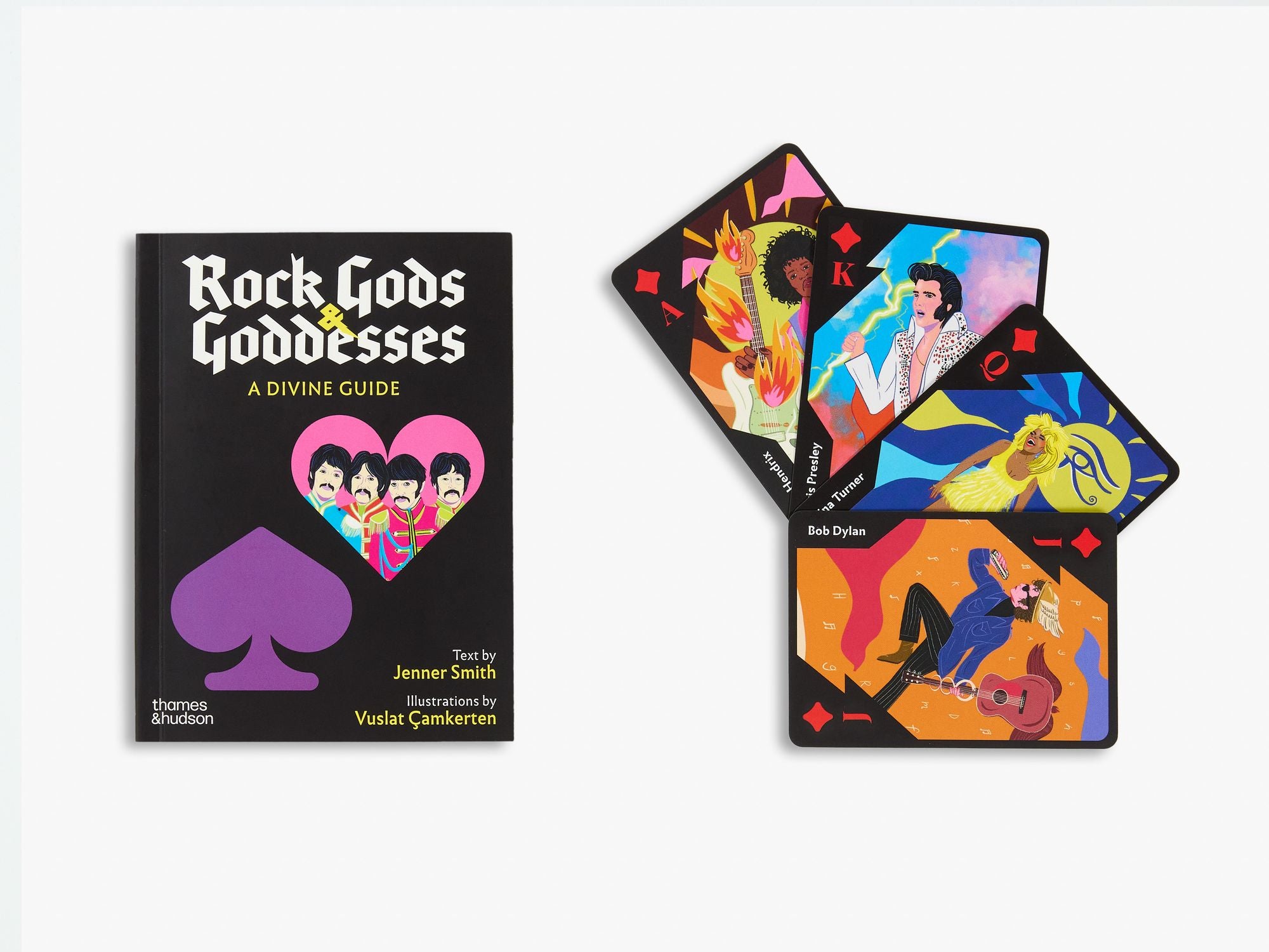 Rock Gods and Goddesses: Book and Playing Cards