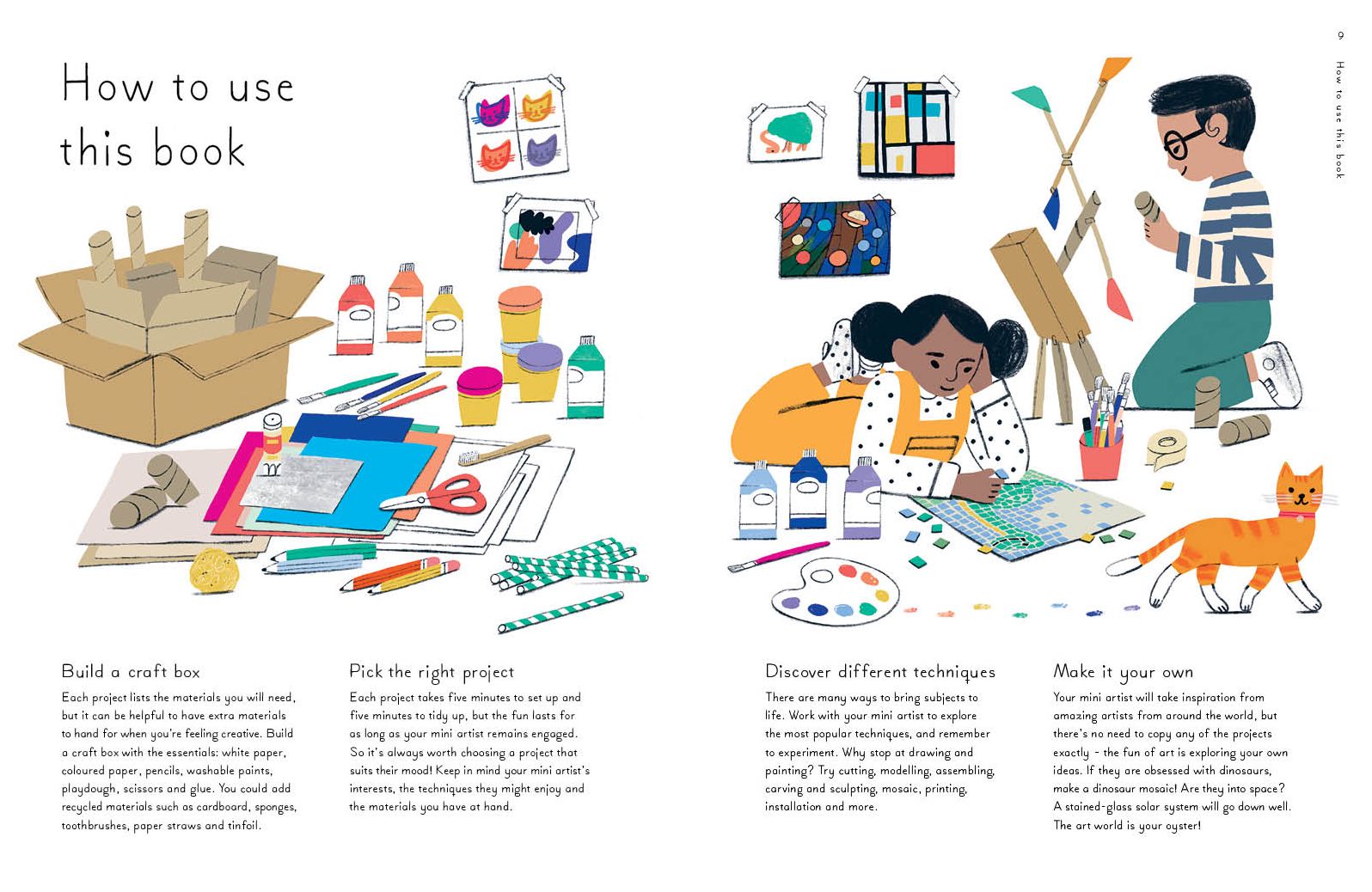 Mini Artists: 20 Projects Inspired by the Great Artists