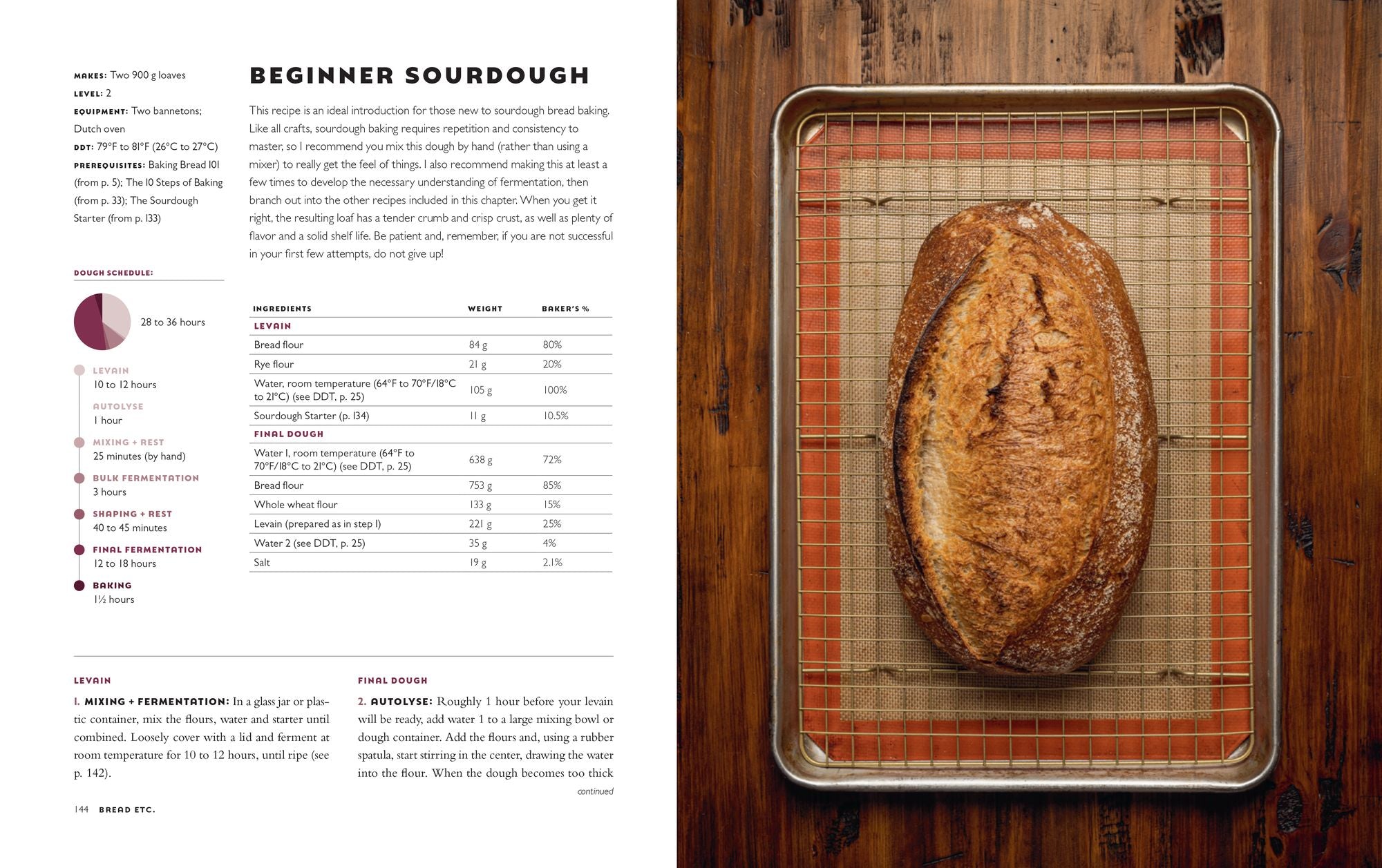 Bread Etc.: Recipes + Techniques for Baking with Sourdough, Yeasted Dough, Pizza Dough + More