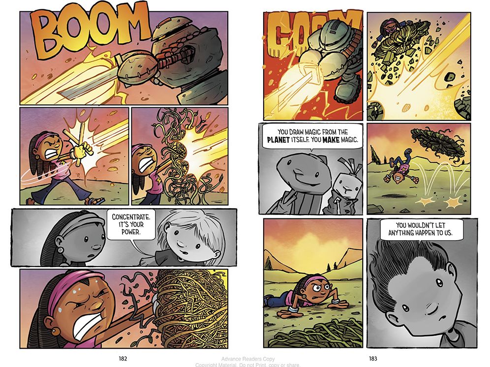 Hilo Book 7: Gina--The Girl Who Broke the World: (A Graphic Novel)