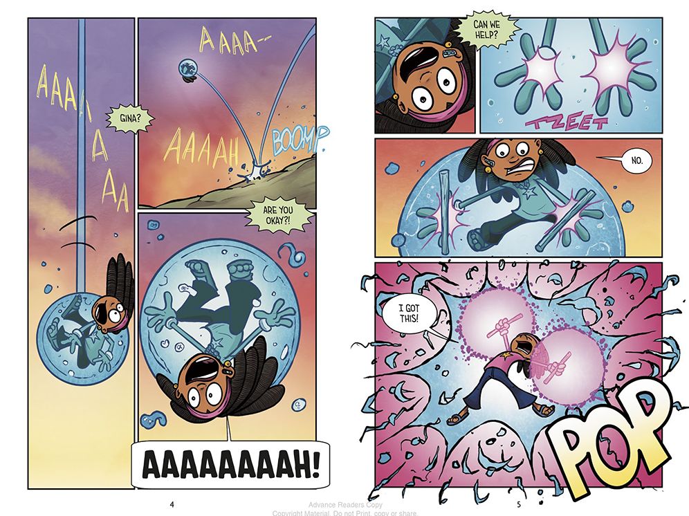 Hilo Book 7: Gina--The Girl Who Broke the World: (A Graphic Novel)