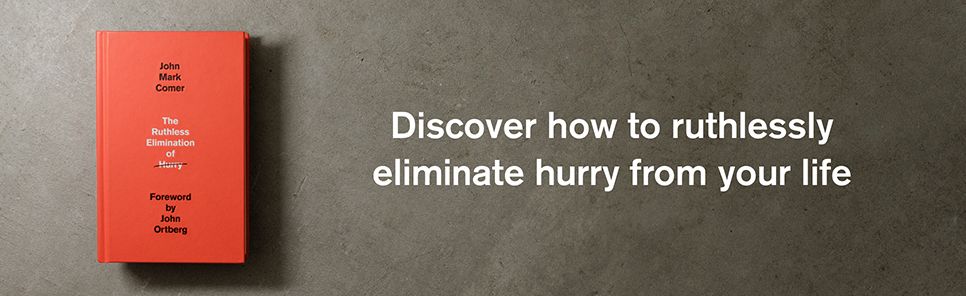 The Ruthless Elimination of Hurry: How to Stay Emotionally Healthy and Spiritually Alive in the Chaos of the Modern World