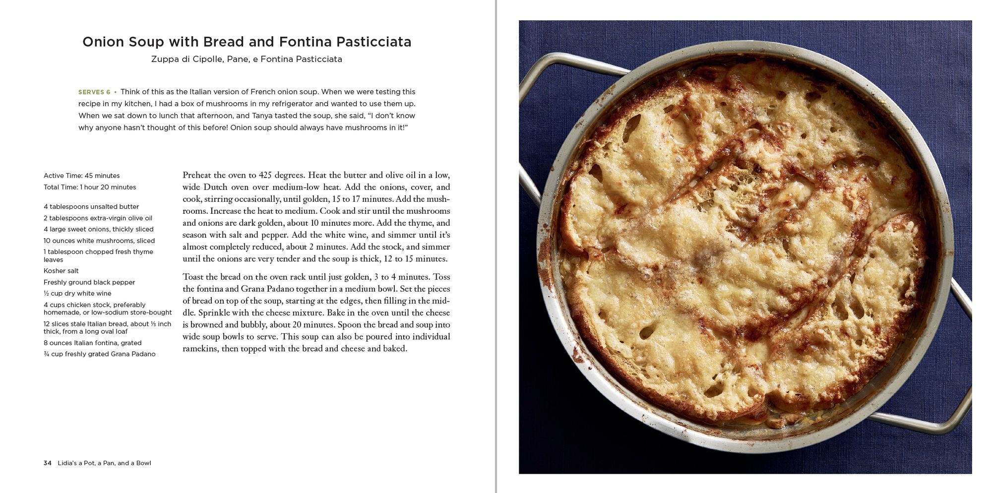 Lidia's a Pot, a Pan, and a Bowl: Simple Recipes for Perfect Meals: A Cookbook