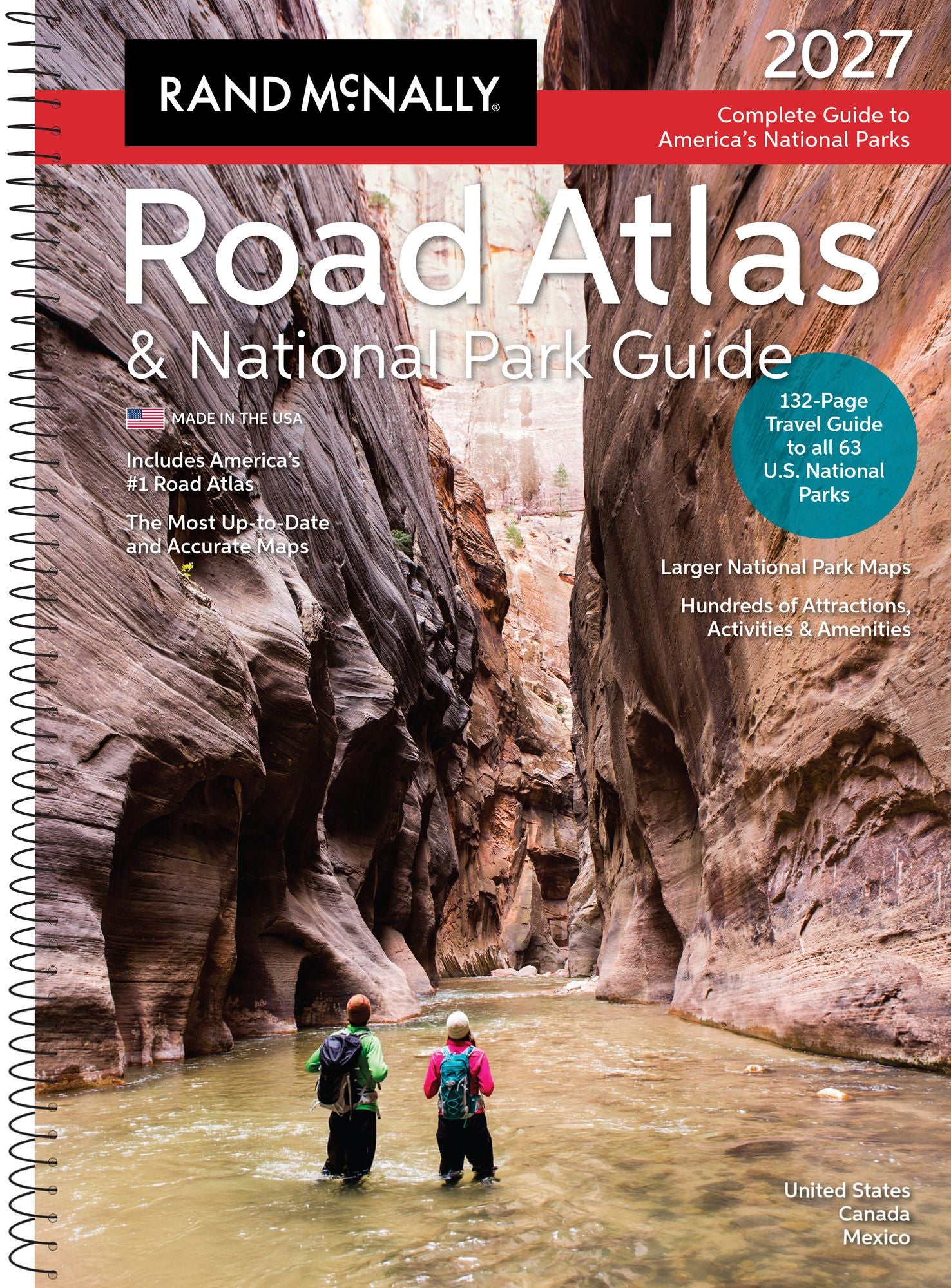 2027 National Parks Road Atlas & Guide
