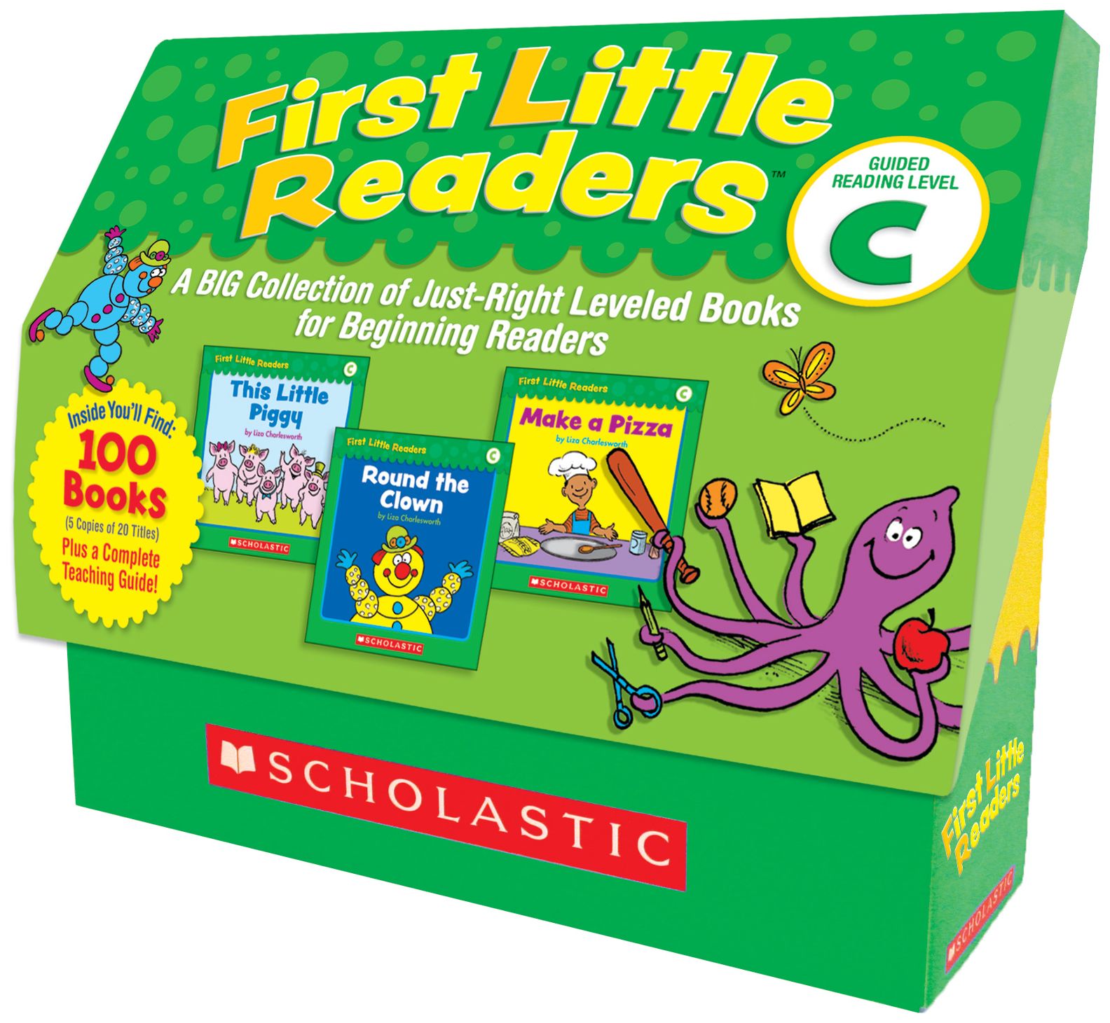 First Little Readers: Guided Reading Level C (Classroom Set): A BIG Collection of Just-Right Leveled Books for Beginning Readers