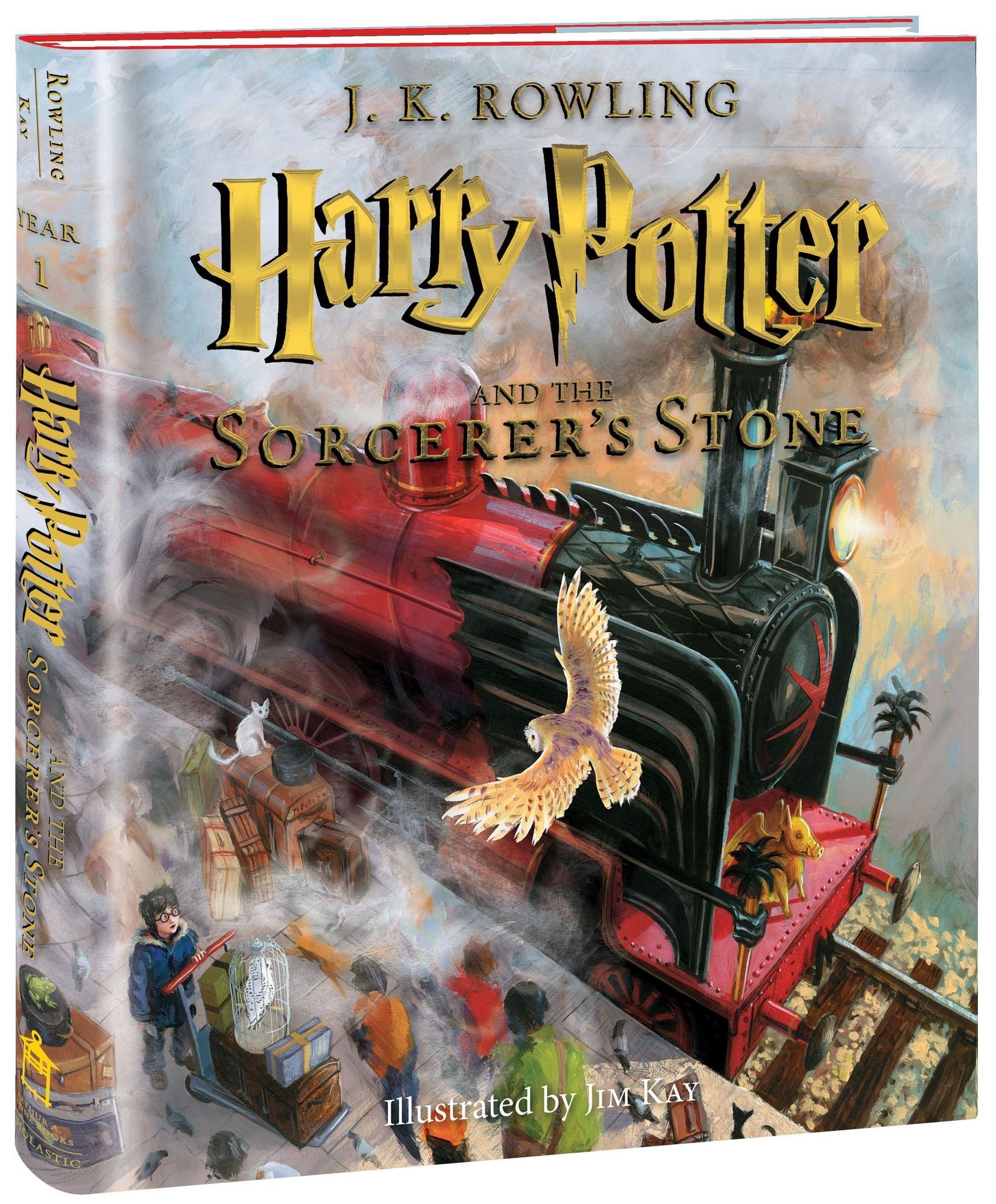 Harry Potter and the Sorcerer's Stone: The Illustrated Edition (Harry Potter, Book 1)