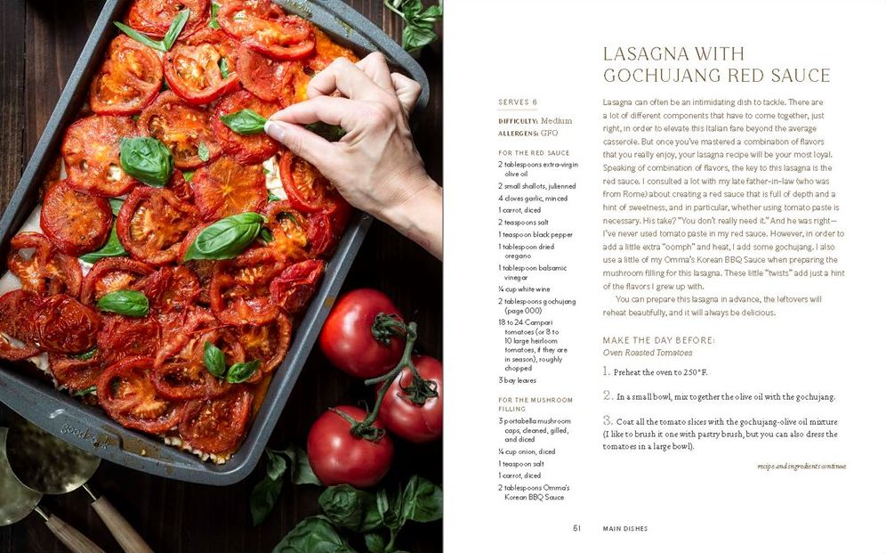 The Korean Vegan Cookbook: Reflections and Recipes from Omma's Kitchen