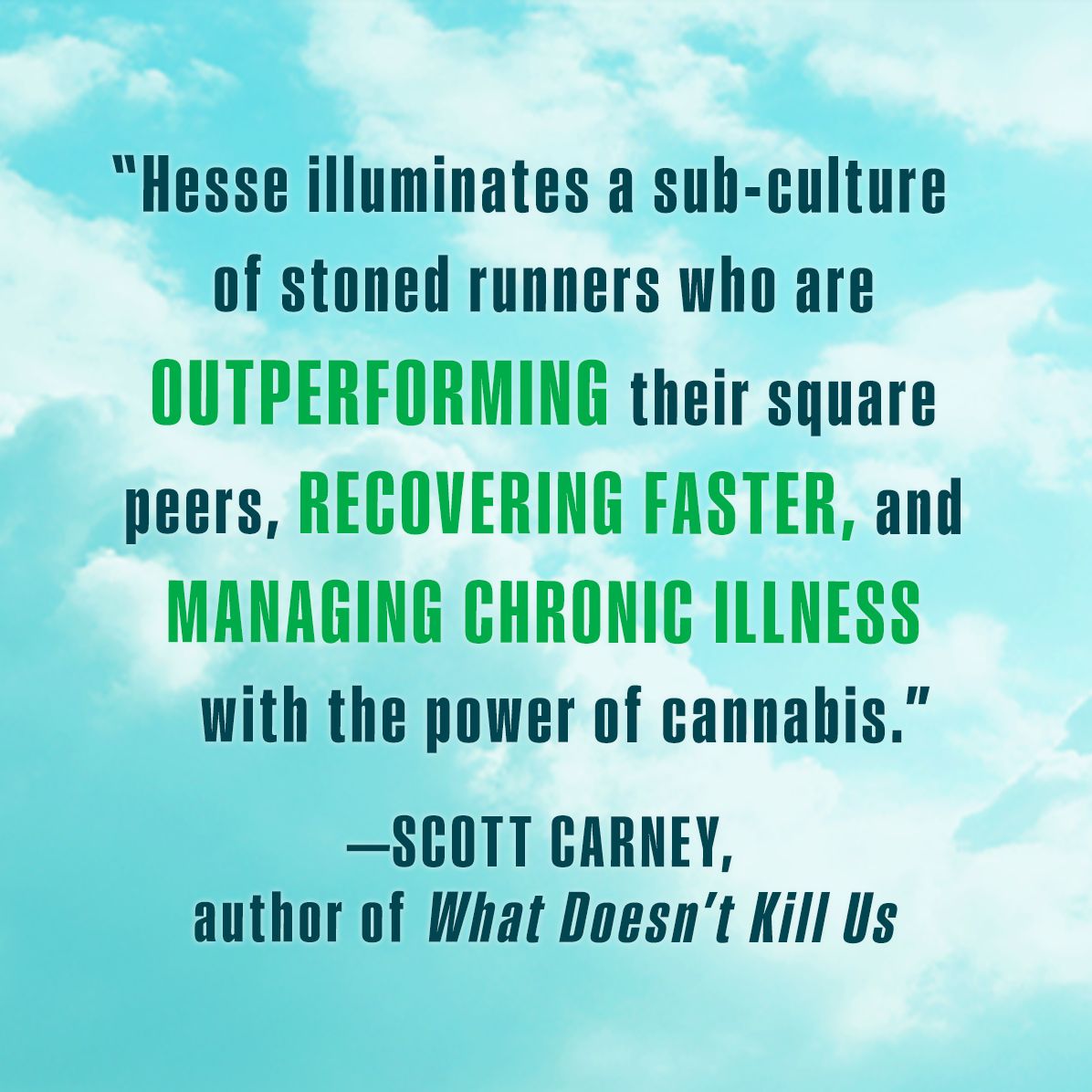Runner's High: How a Movement of Cannabis-Fueled Athletes Is Changing the Science of Sports