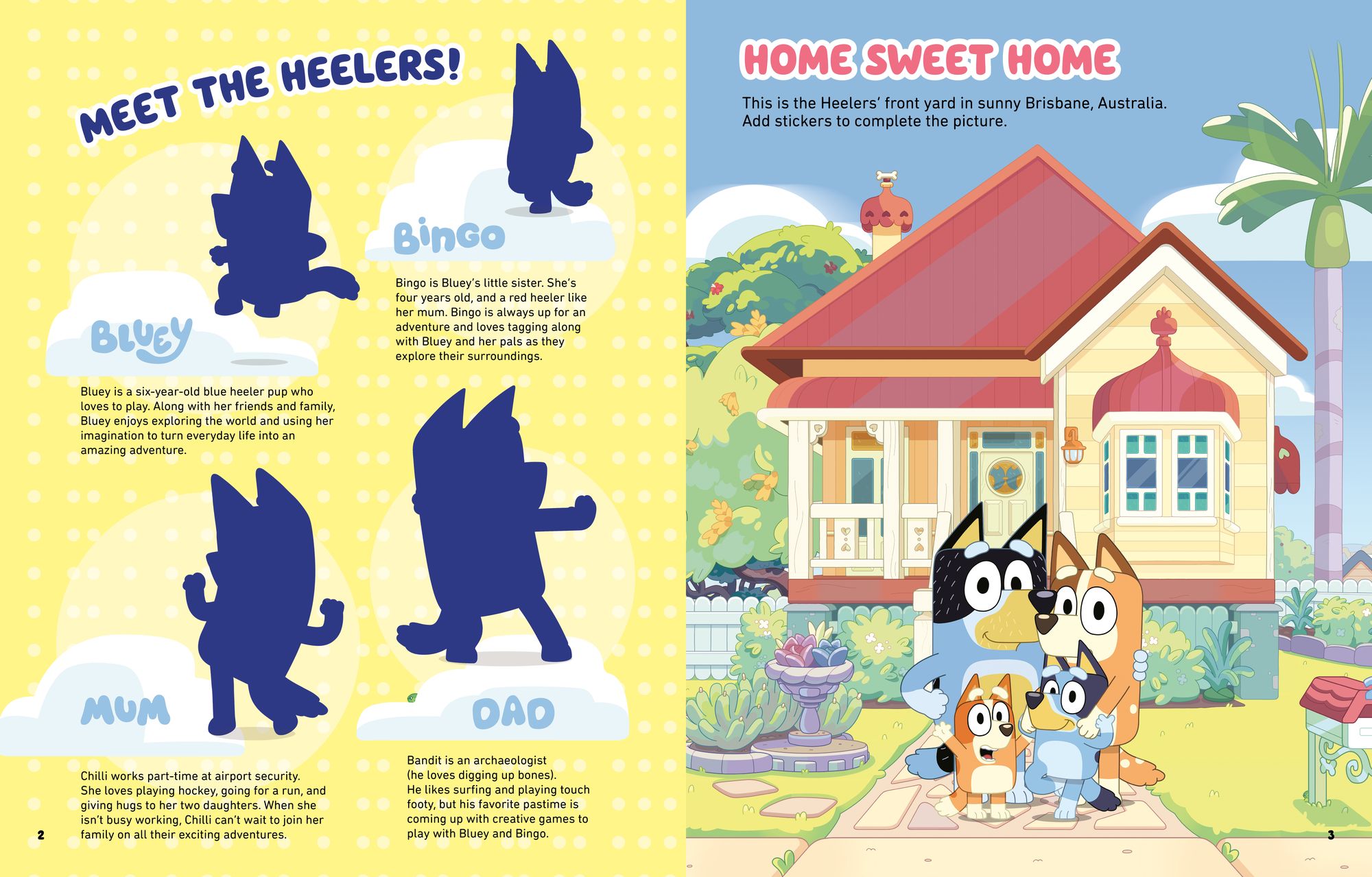 Bluey: Time to Play!: A Sticker & Activity Book