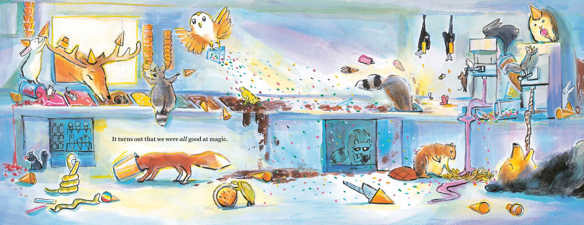 The Ice Cream Vanishes