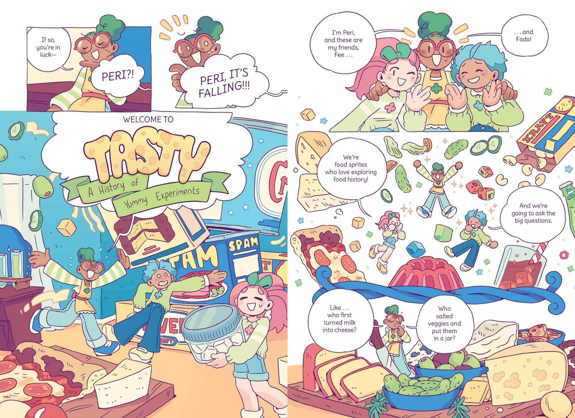 Tasty: A History of Yummy Experiments (A Graphic Novel)