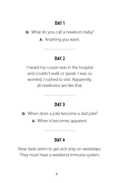 New Dad, Same Bad Jokes: A Dad Joke a Day for That First Sleepless Year