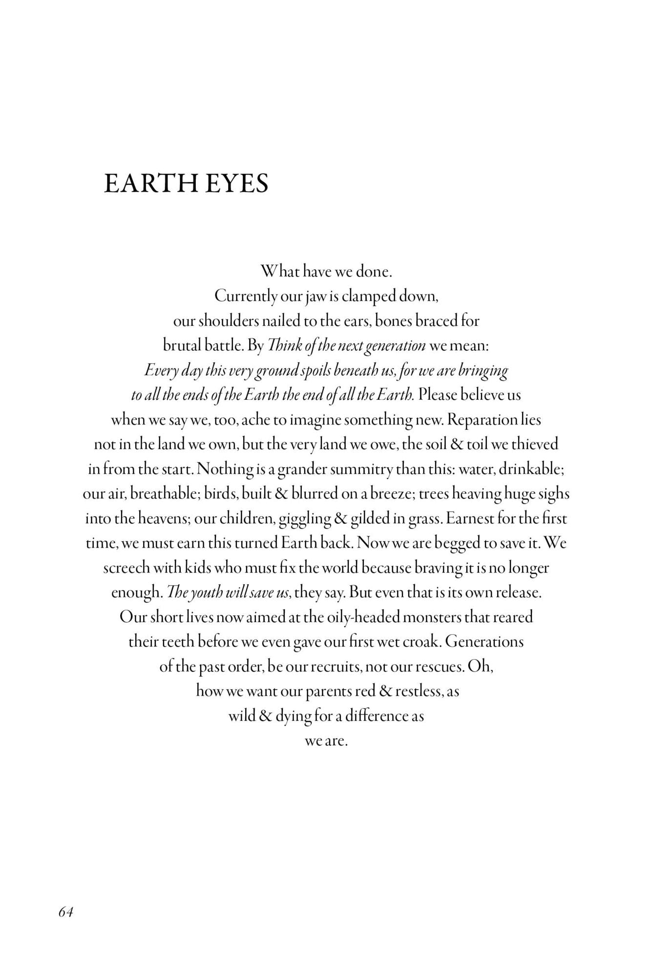 Call Us What We Carry