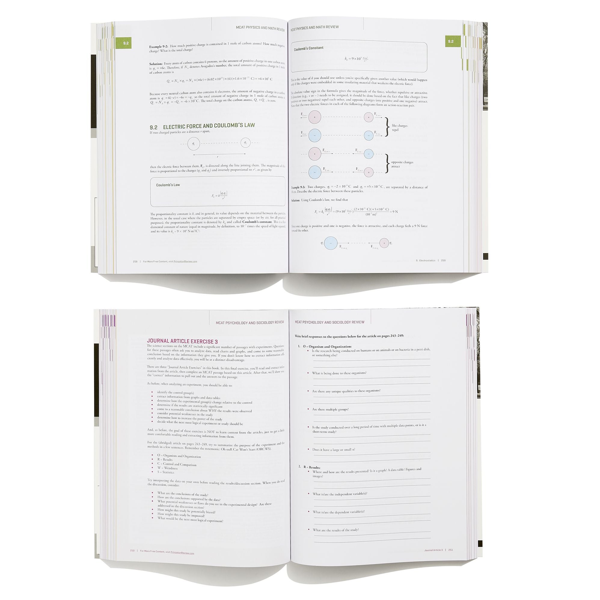 Princeton Review MCAT Subject Review Complete Box Set, 5th Edition: 7 Complete Books + 3 Online Practice Tests