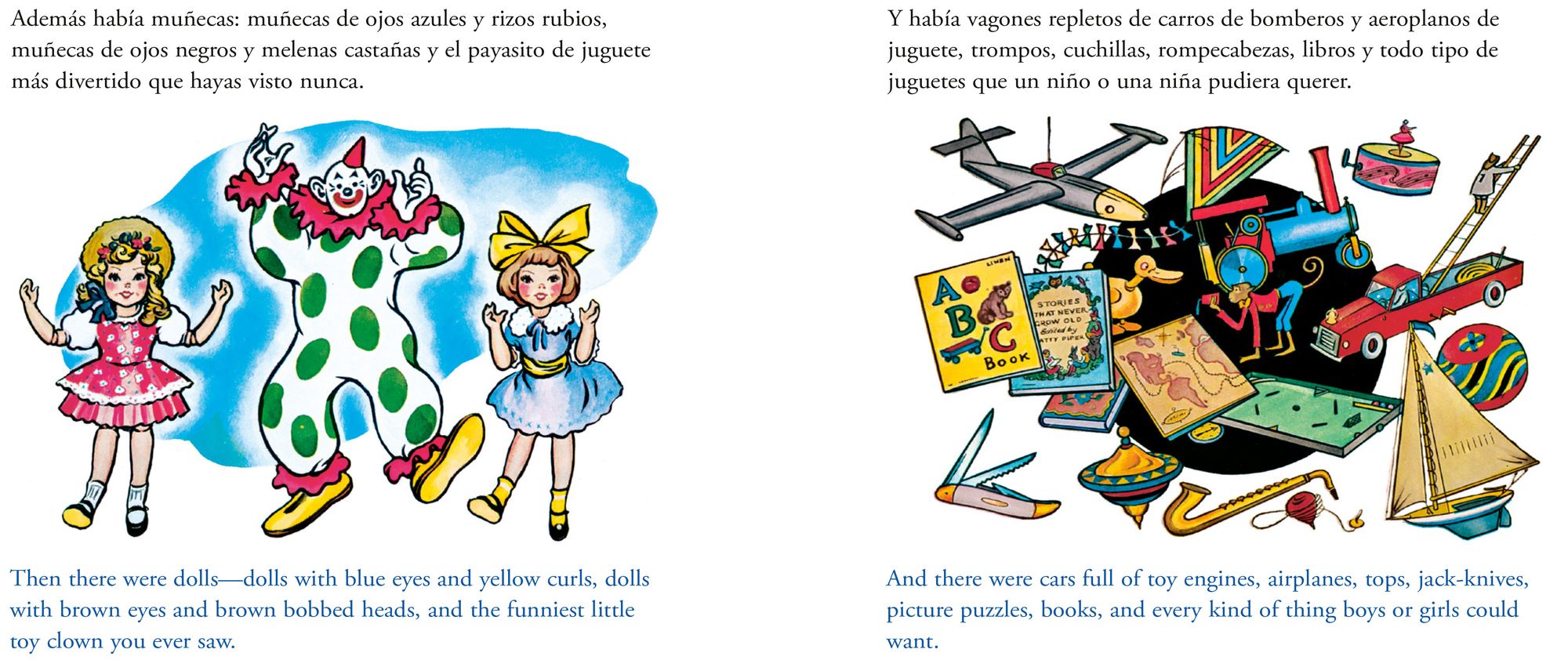La pequeña locomotora que sí pudo English-Spanish Edition)
