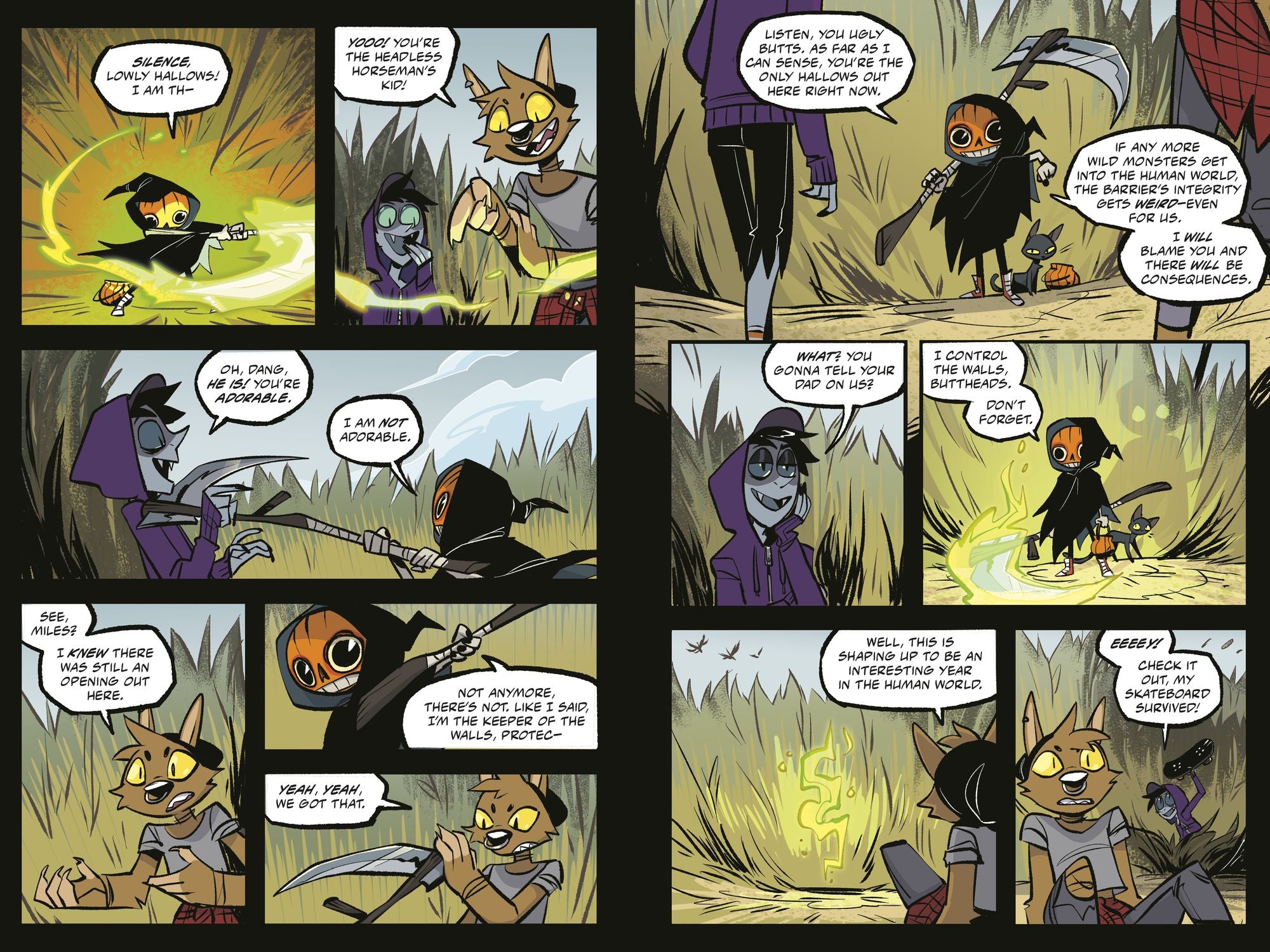 Hellaween: Spellbent: A Graphic Novel
