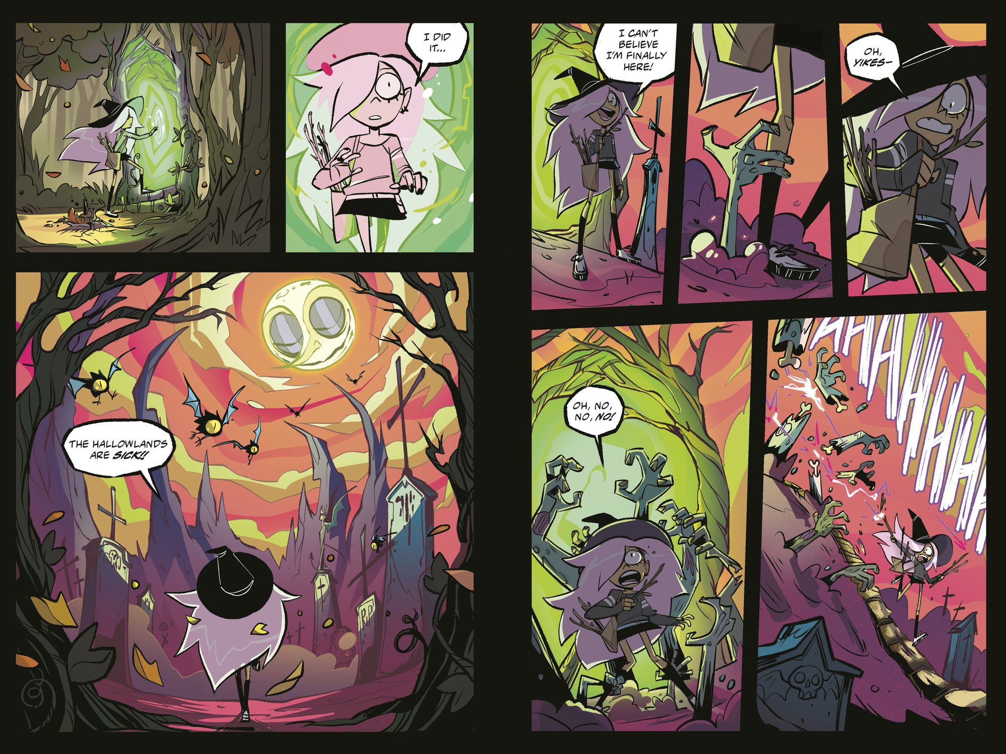 Hellaween: Spellbent: A Graphic Novel