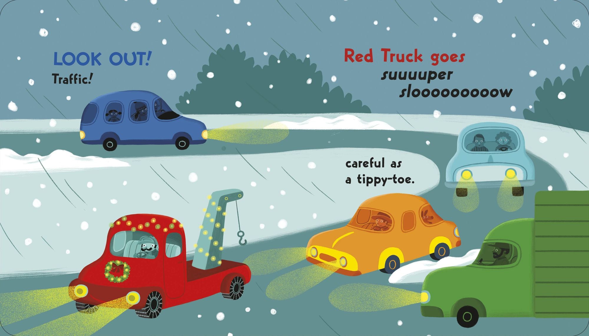 Merry Christmas, Red Truck