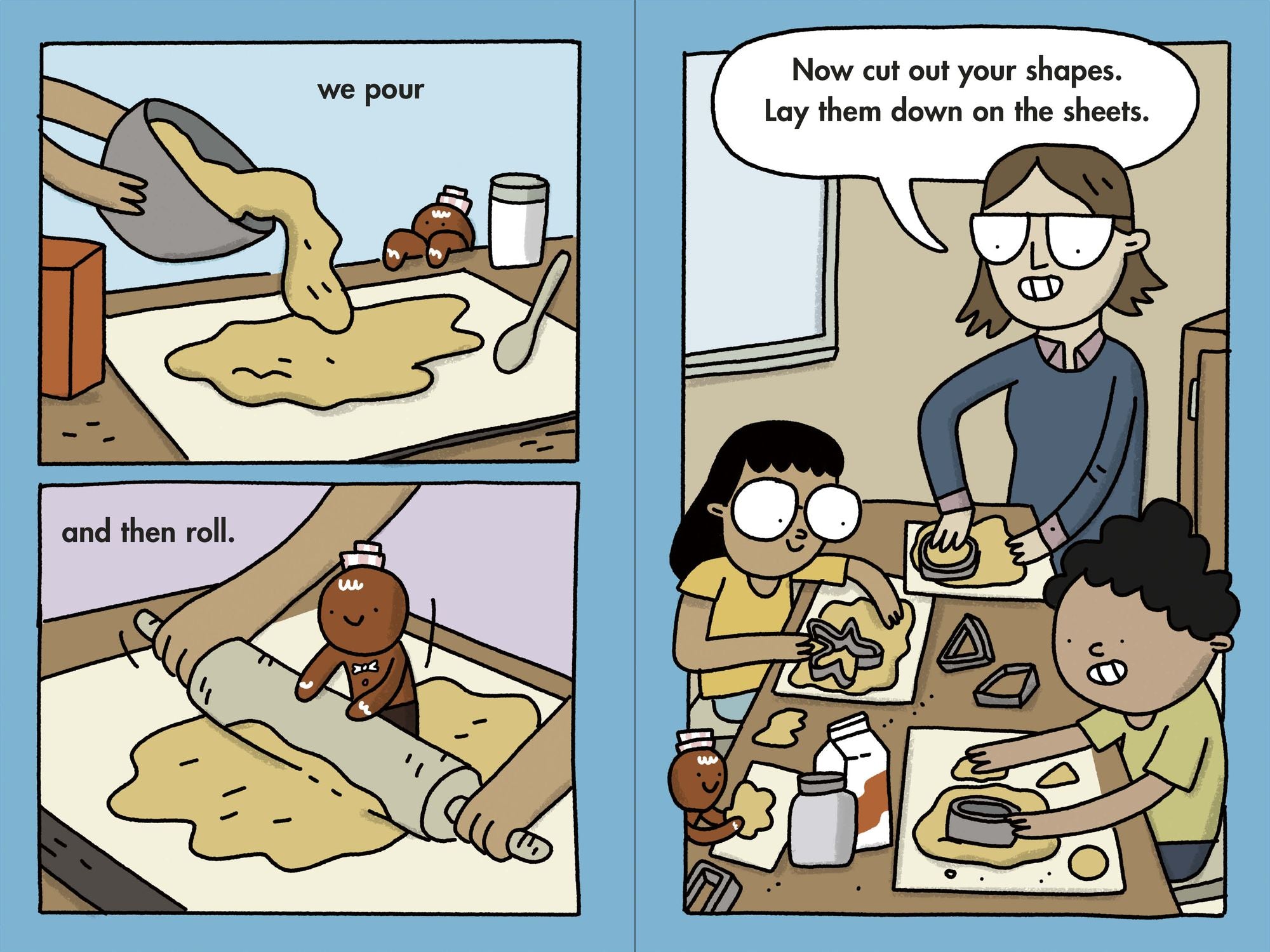 The Gingerbread Man: New Friend on the Loose: A Graphic Novel