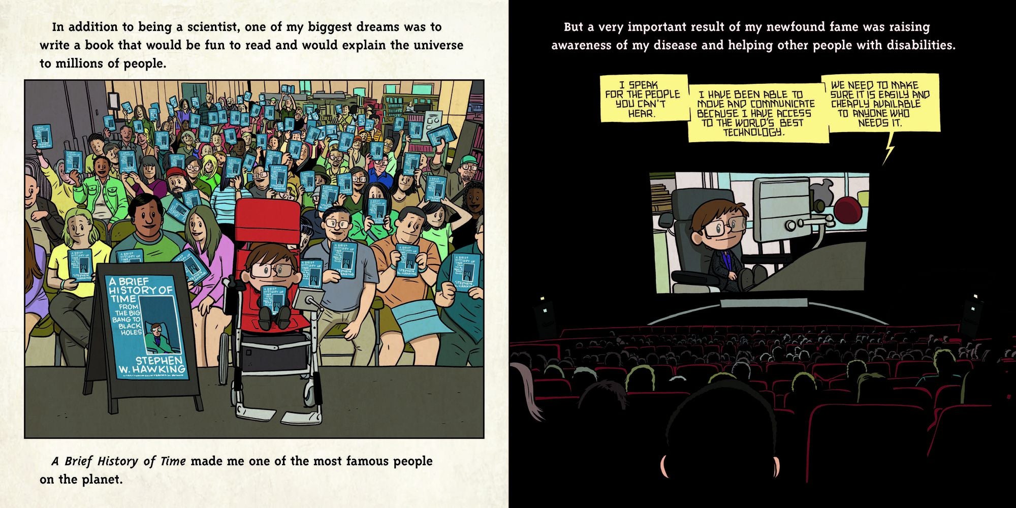 I am Stephen Hawking