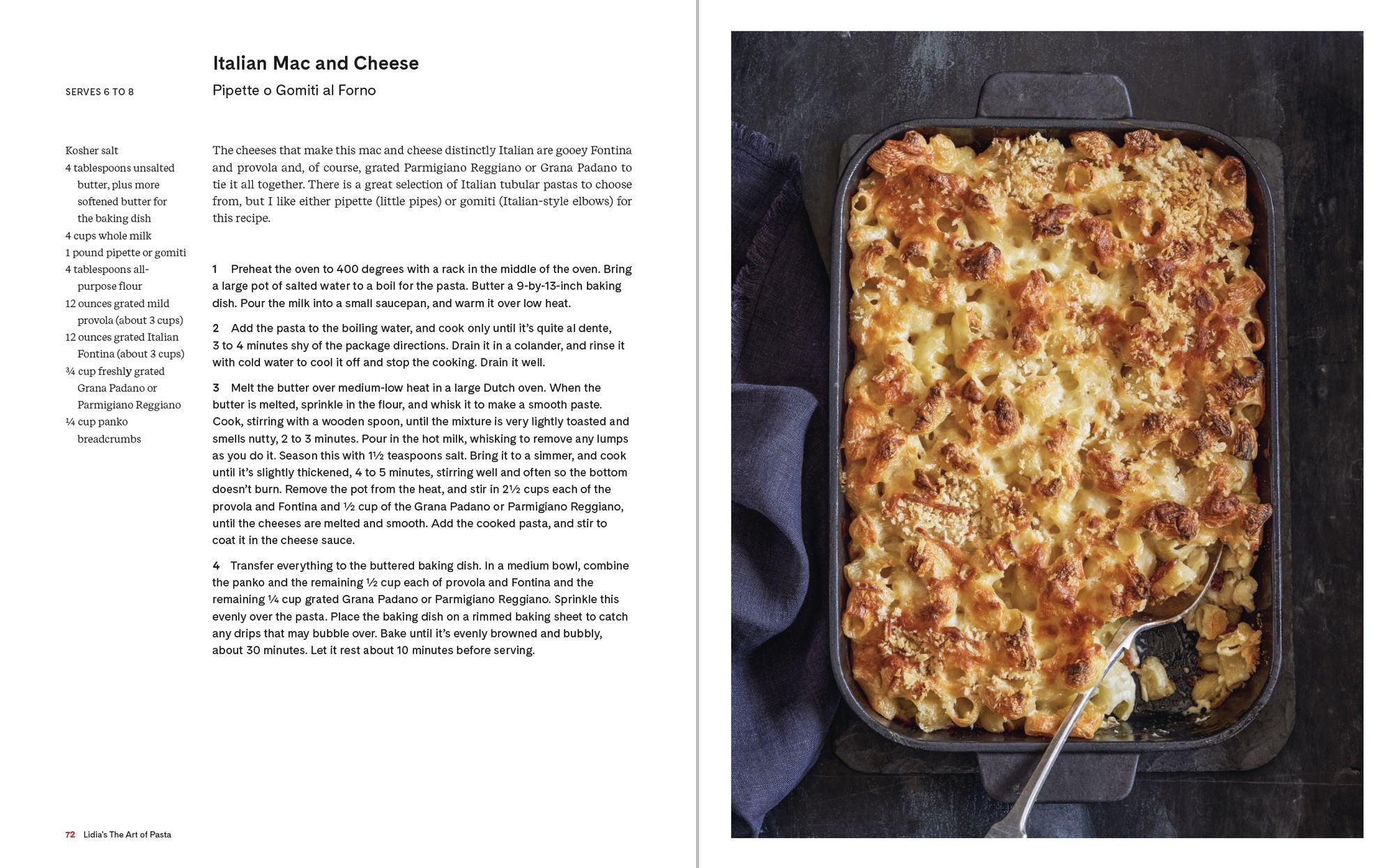 Lidia's The Art of Pasta: An Italian Cookbook